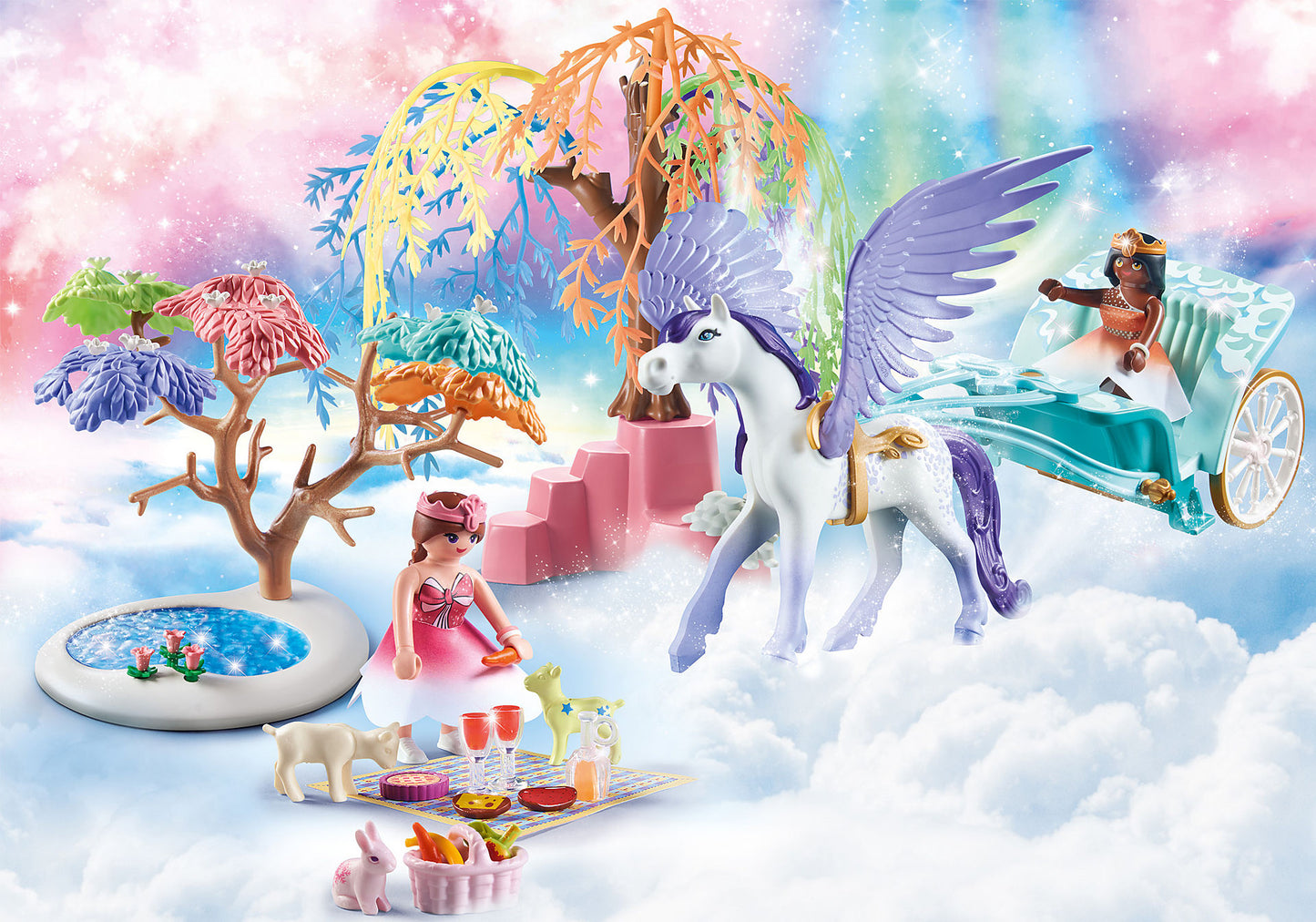 PLAYMOBIL PÍCNIC CON CARRUAJE PEGASO - Z POP Toys
