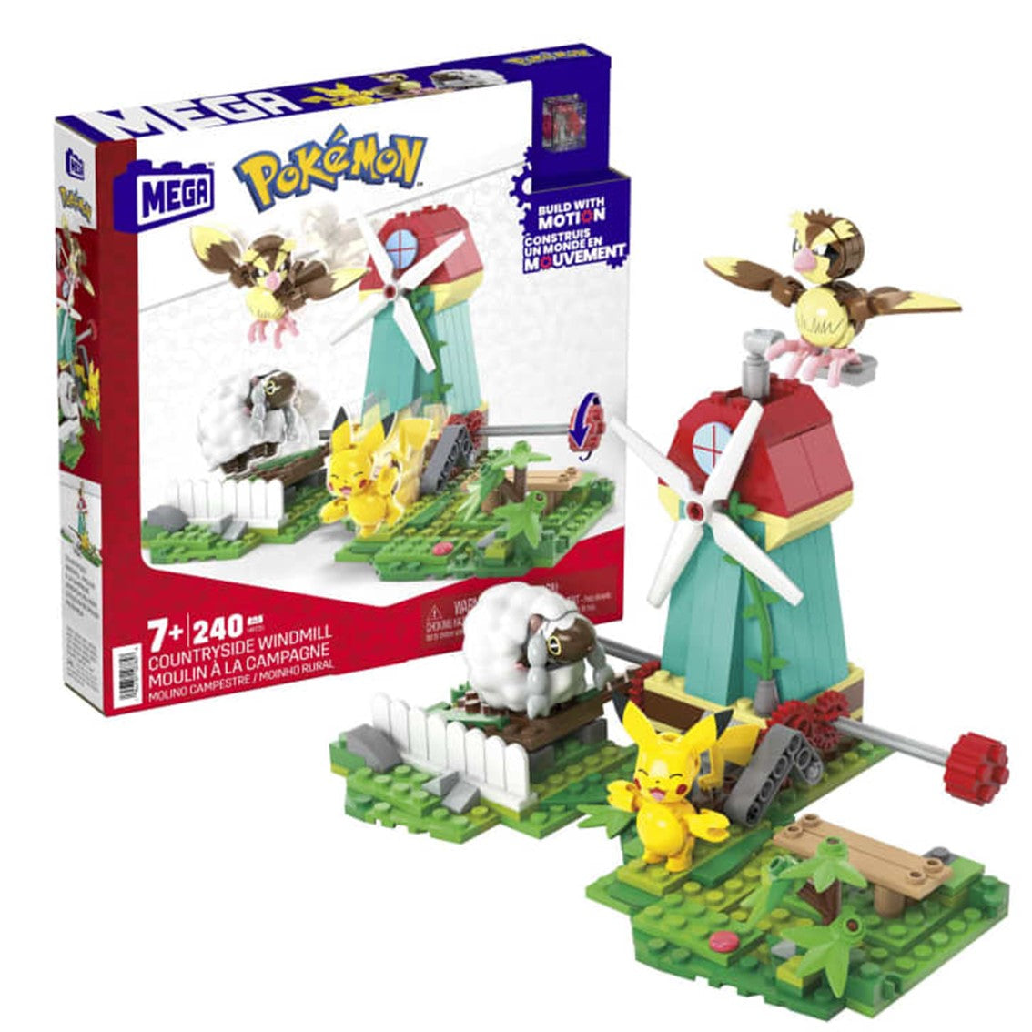 FIGURA MATTEL MEGA CONSTRUX CIUDAD DEL VIENTO - Z POP Toys