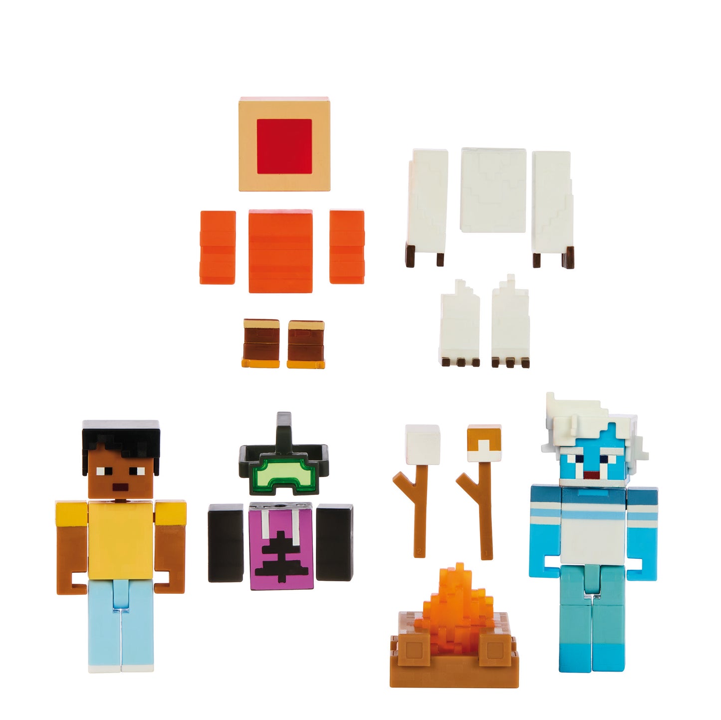 FIGURA MATTEL MINECRAFT CREATOR SERIES SUSTO DEL YETI - Z POP Toys