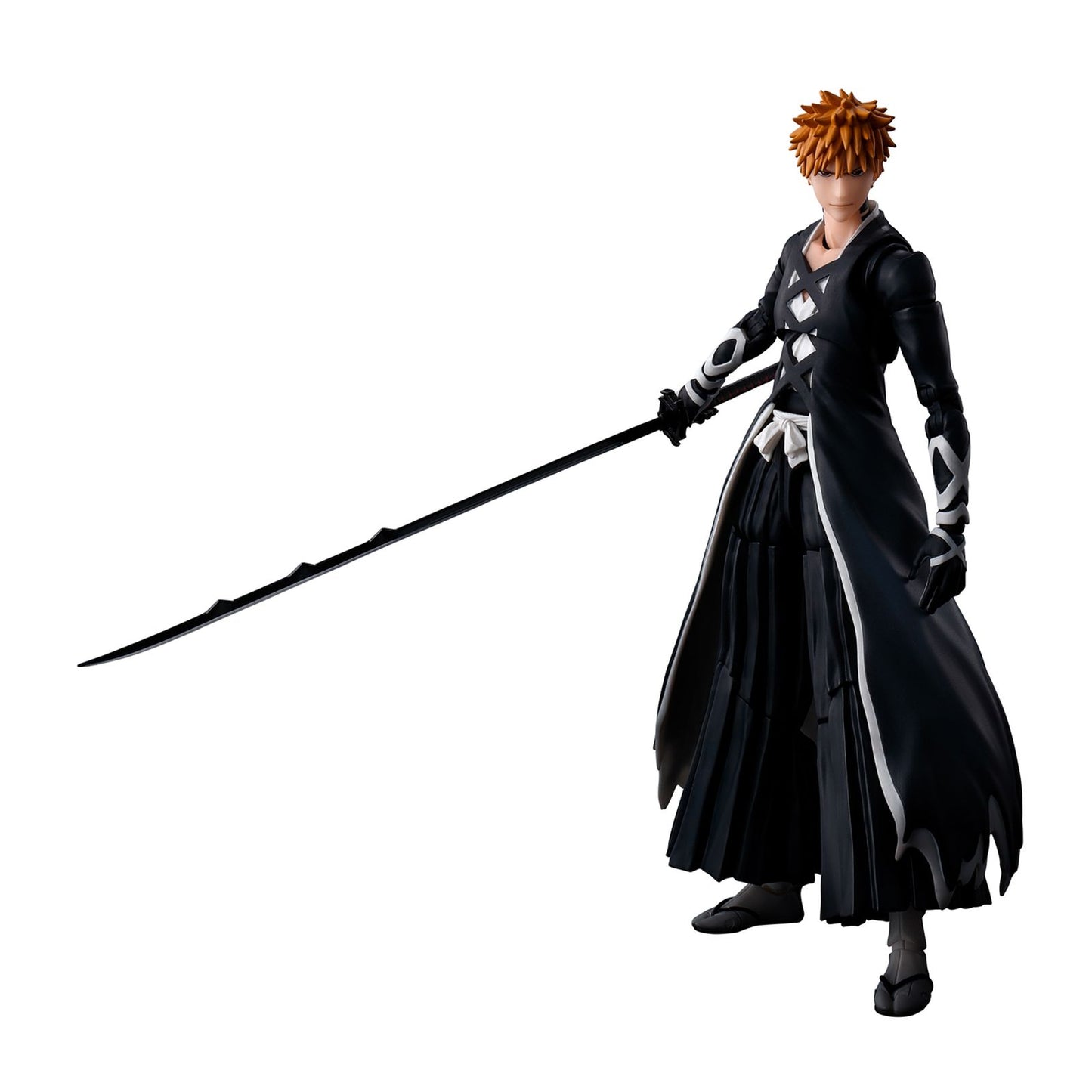 FIGURA TAMASHII NATIONS SH FIGUARTS BLEACH THOUSAND YEAR BLOOD WAR ICHIGO KUROSAKI BANKAI TENSAZANGETSU