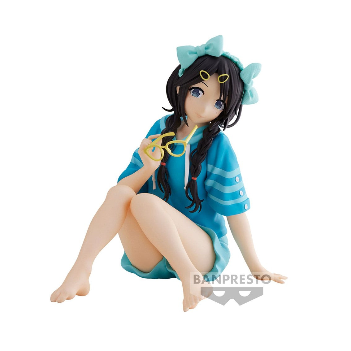 FIGURA BANPRESTO THE IDOLMASTER SHINY COLORS RELAX TIME YUIKA MITSUMINE 10CM