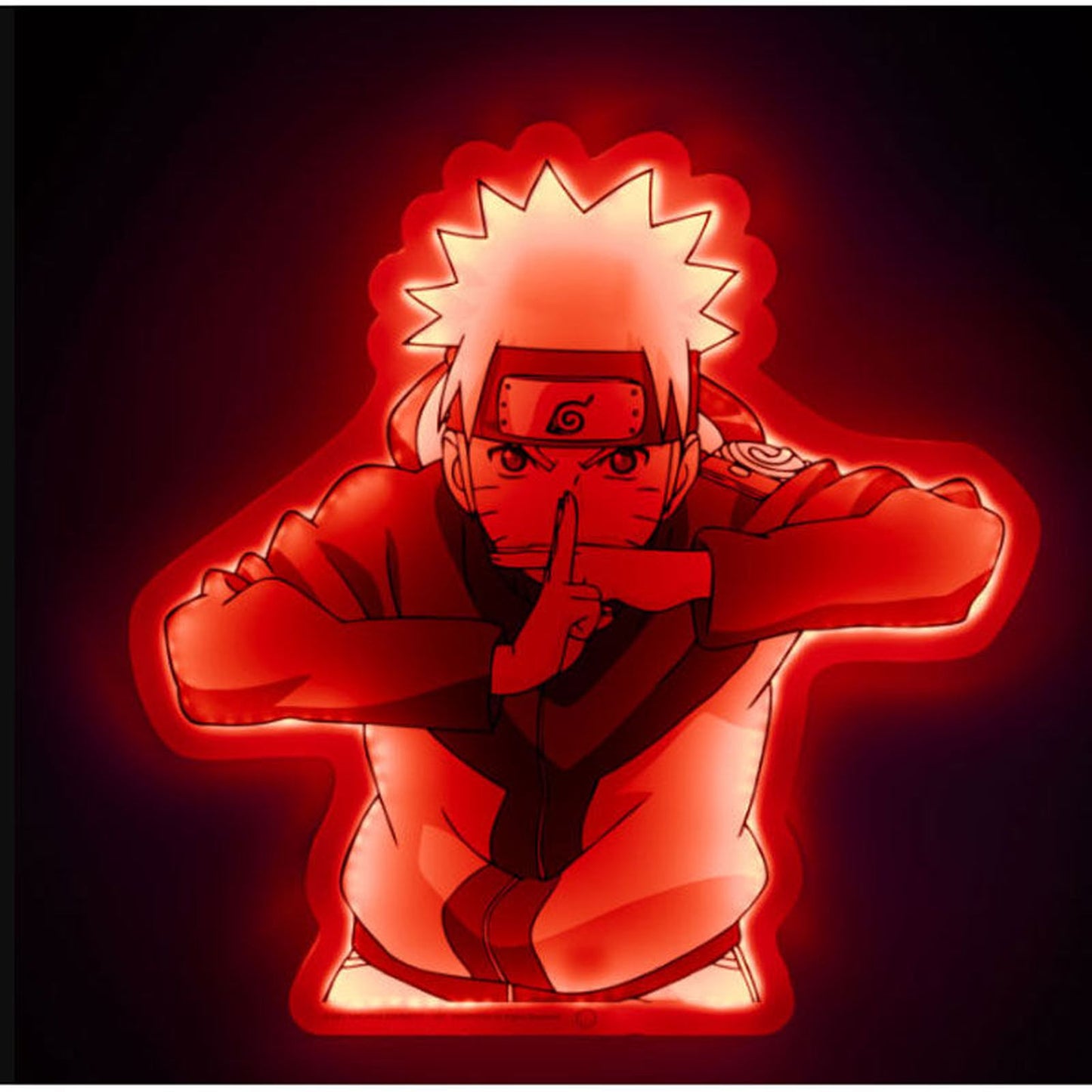MURAL LAMPARA NEON TEKNOFUN MADCOW ENTERTAINMENT NARUTO SHIPPUDEN 40 CM
