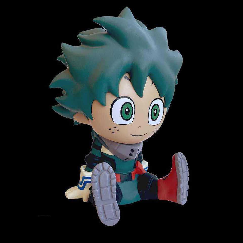 FIGURA HUCHA PLASTOY MY HERO ACADEMIA IZUKU MIDORIYA 18CM TIRELIRE RE - RUN 18CM - Z POP Toys