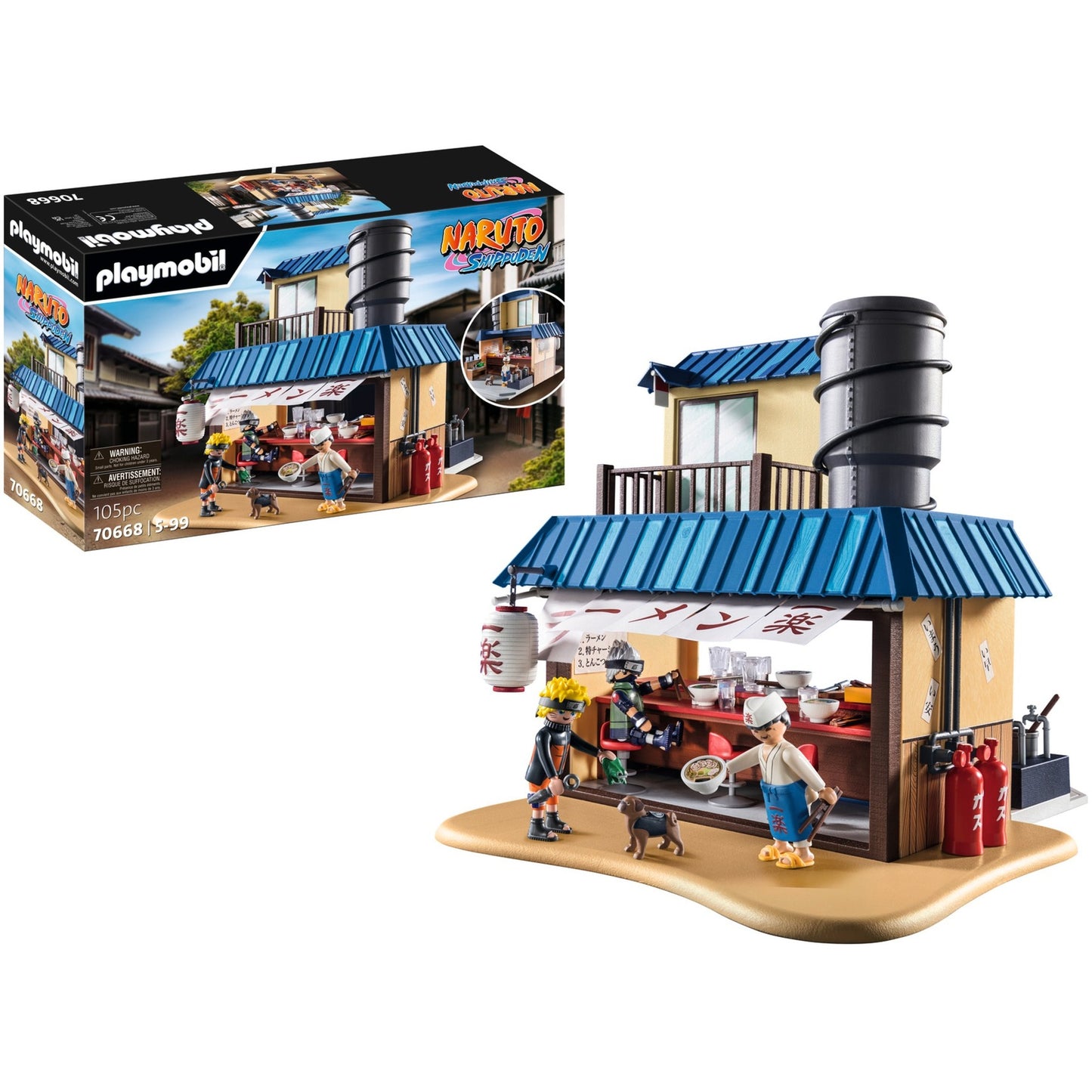 PLAYMOBIL NARUTO ICHIRAKU RAMENSHOP