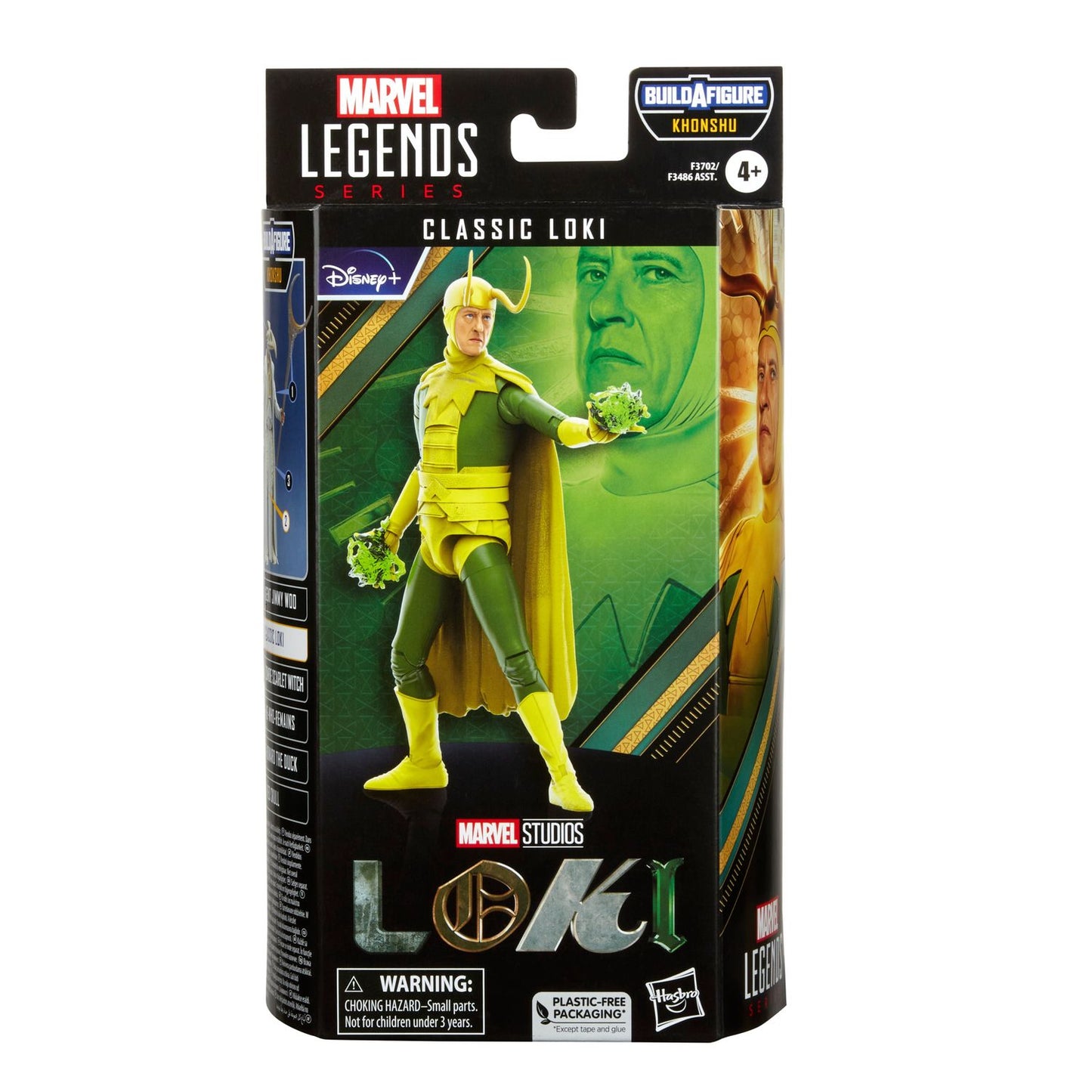 FIGURA HASBRO MARVEL LEGENDS SERIES LOKI CLÁSICO - Z POP Toys