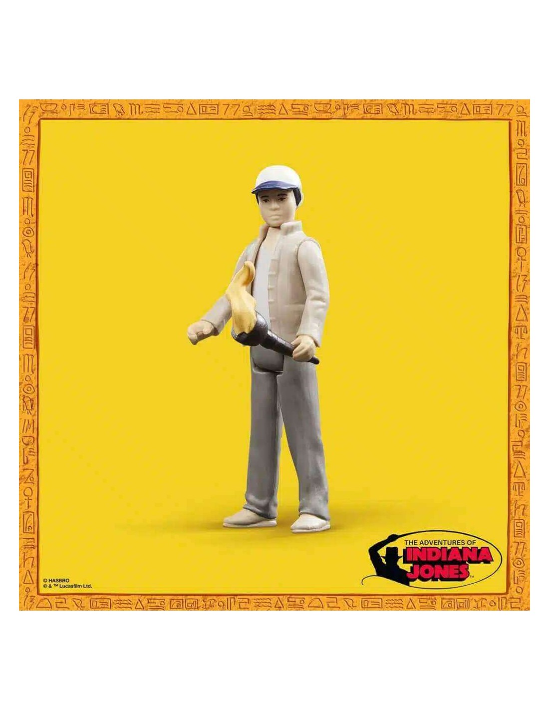 FIGURA HASBRO INDIANA JONES Y EL TEMPLO DE LA PERDICIÓN RETRO COLLECTION SHORT ROUND