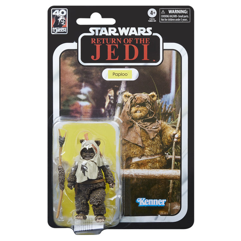 FIGURA HASBRO STAR WARS THE BLACK SERIES EL RETORNO DEL JEDI PAPLOO - Z POP Toys