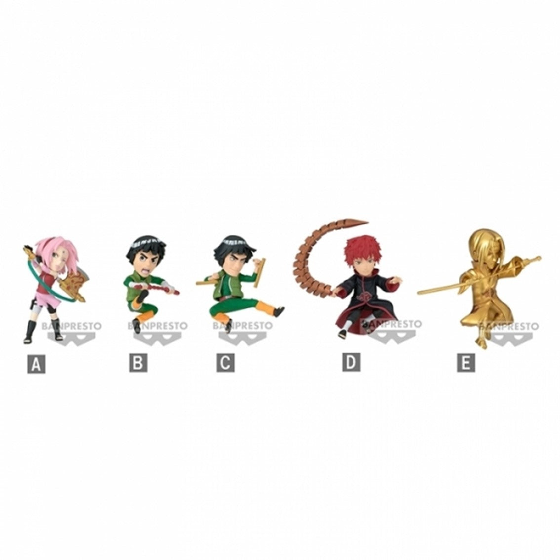 FIGURA BANPRESTO NARUTO WORLD COLLECTABLE FIGURE NARUTOP99 VOL.4 7CM