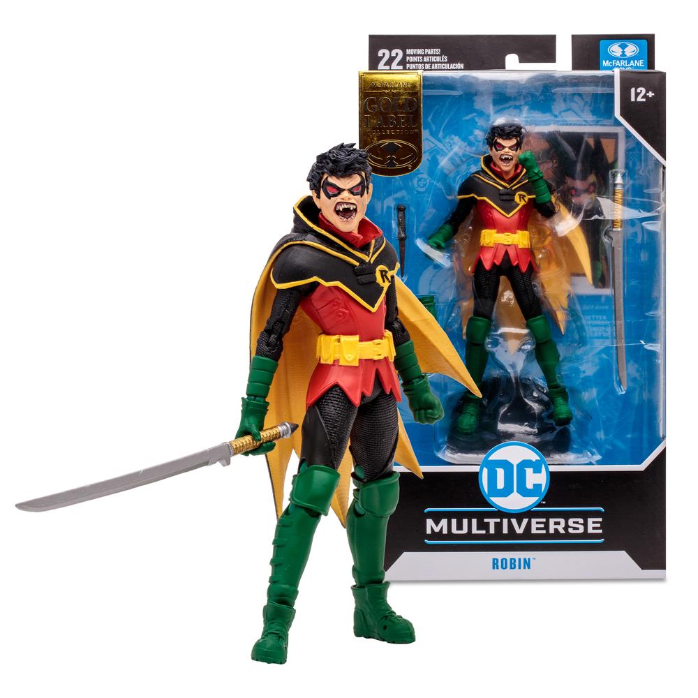 FIGURA MCFARLANE DC MULTIVERSE DAMIAN WAYNE ROBIN 17CM - Z POP Toys