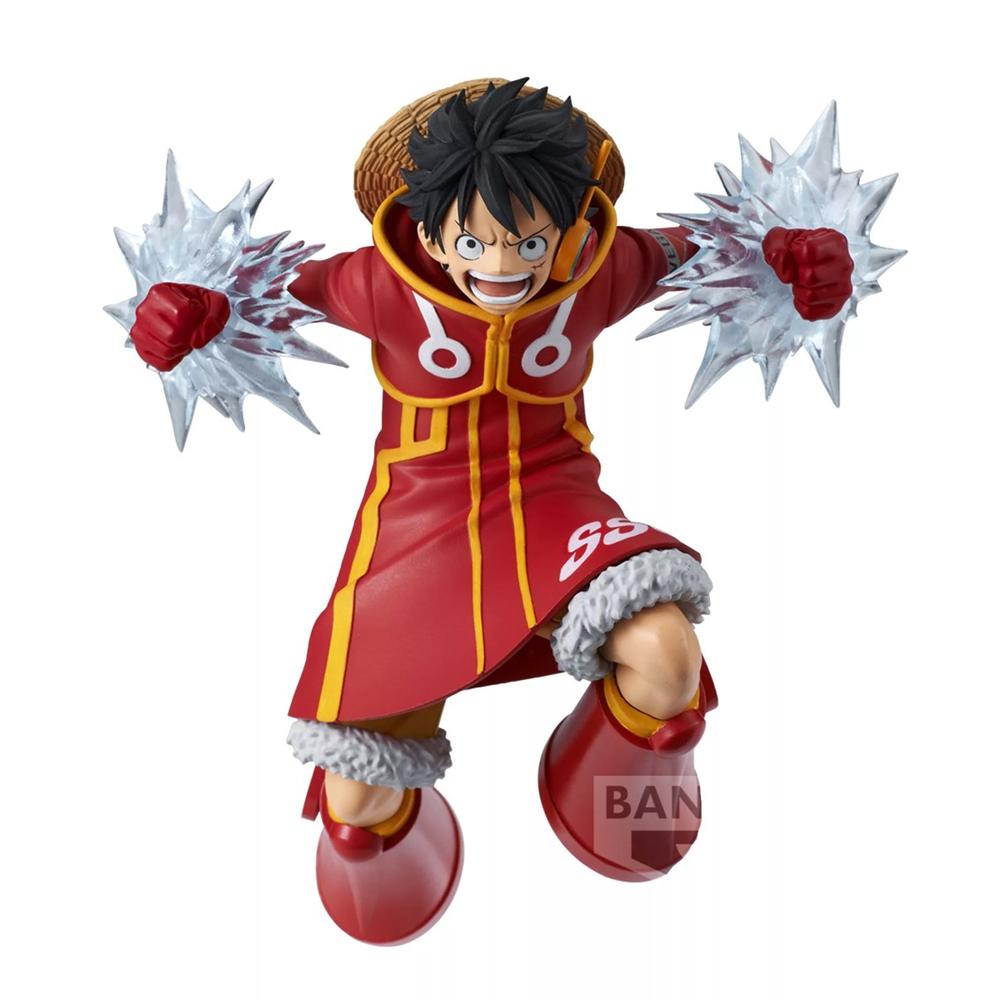 FIGURA BANPRESTO ONE PIECE BATTLE RECORD COLLECTION MONKEY D.LUFFY 14CM - Z POP Toys