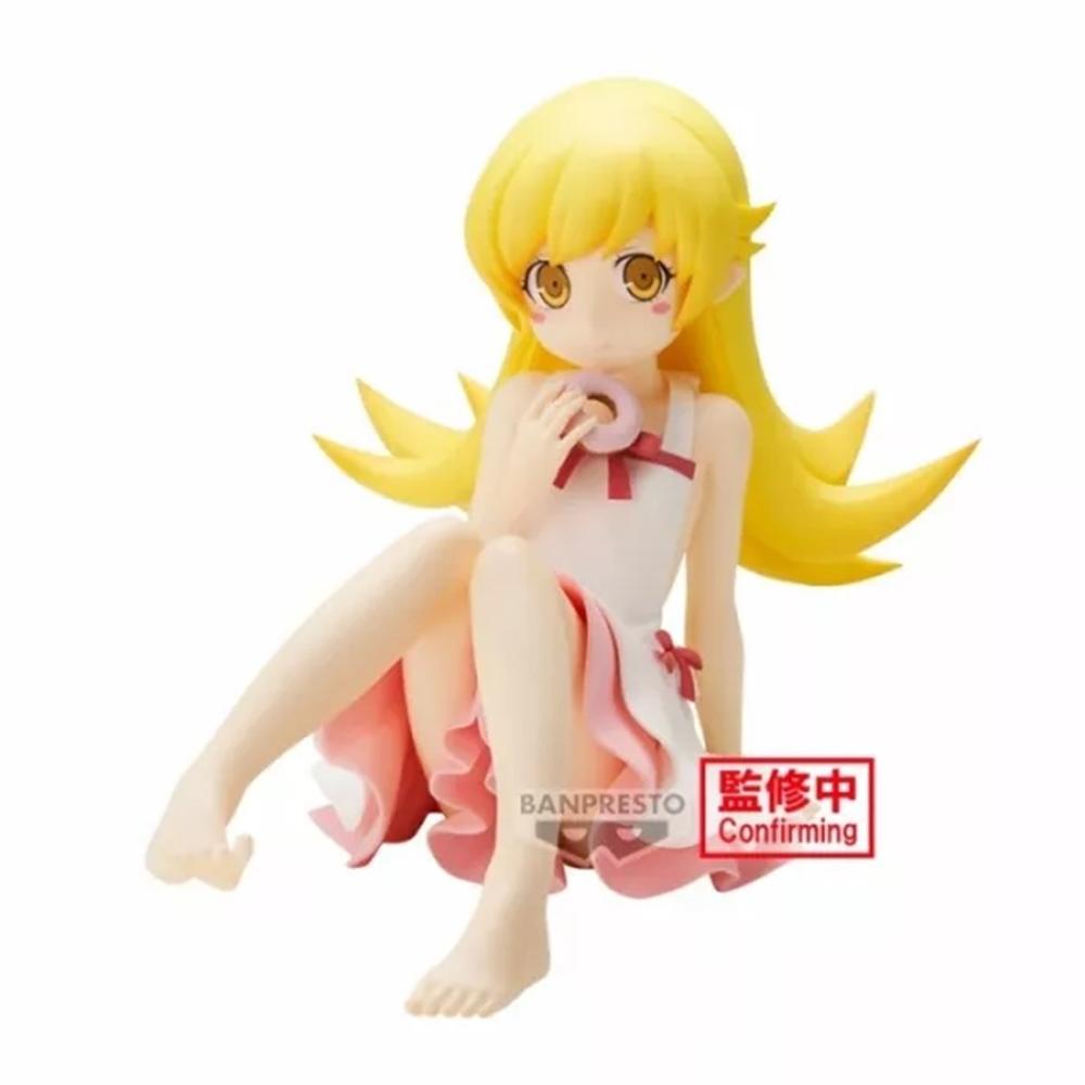 FIGURA BANPRESTO NISIOISIN MONOGATARI SERIES RELAX TIME SHINOBU OSHINO 13CM