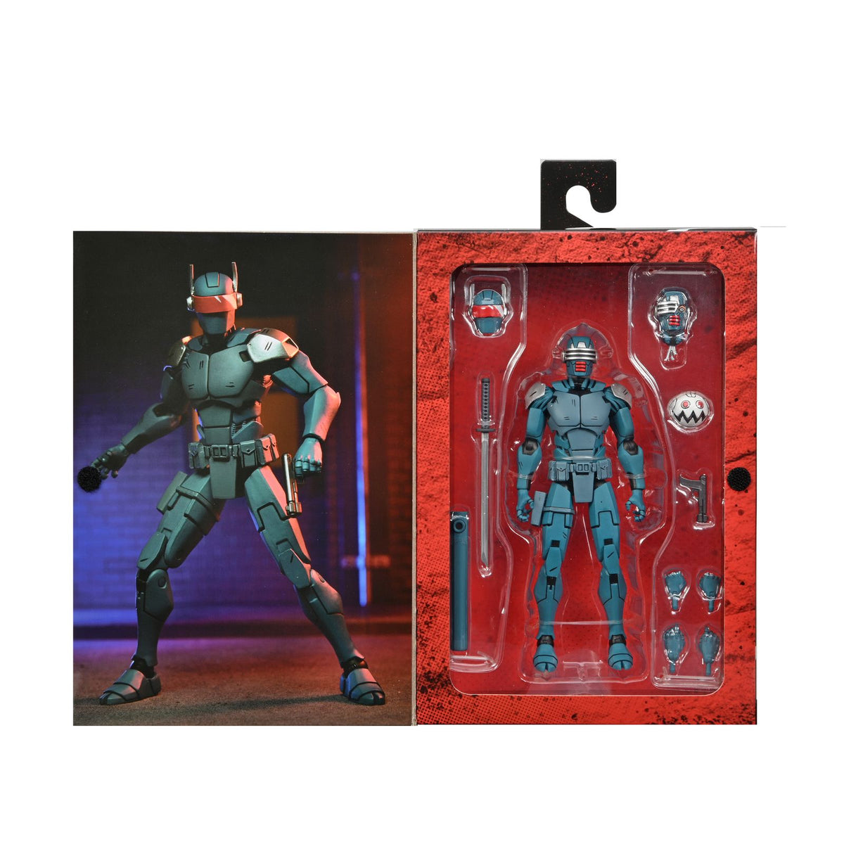FIGURA NECA TEENAGE MUTANT NINJA TURTLES THE LAST RONIN ULTIMATE SYNJA PATROL BOT 18CM