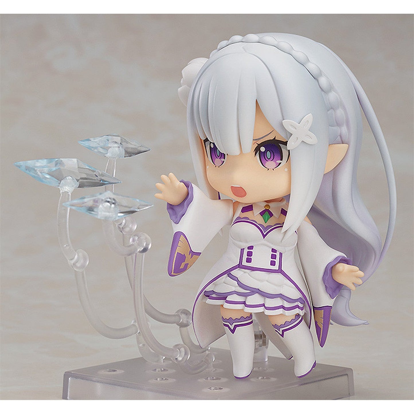 EMILIA FIGURA 10 CM RE:ZERO -STARTING LIFE IN ANOTHER WORLD- NENDOROID RE-RUN