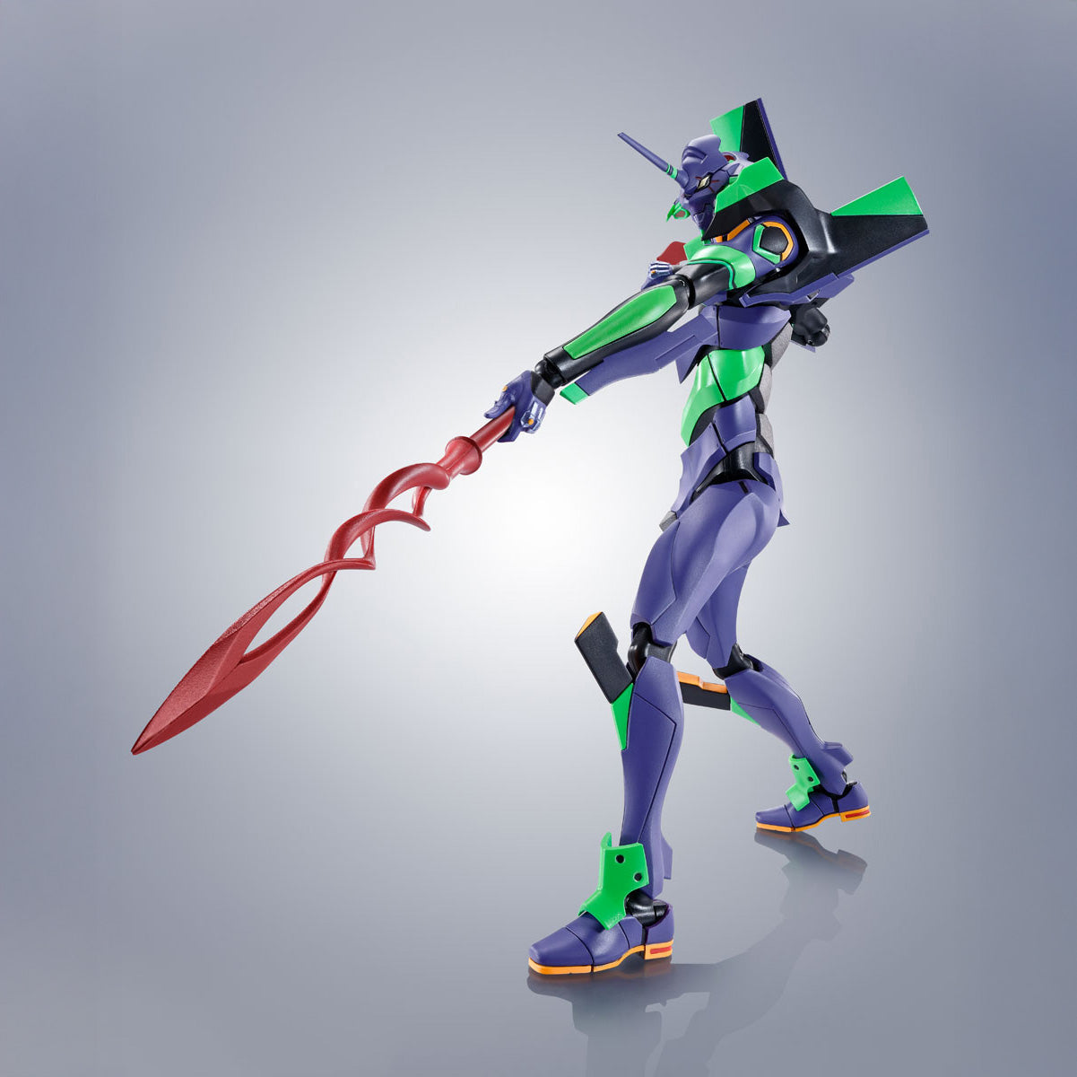 EVANGELION 01 TEST TYPE WITH THE SPEAR OF CASSIUS RENEWAL COLOR EDITION FIGURA 17 CM EVANGELION 3.0+1.0 THRICE UPON A TI