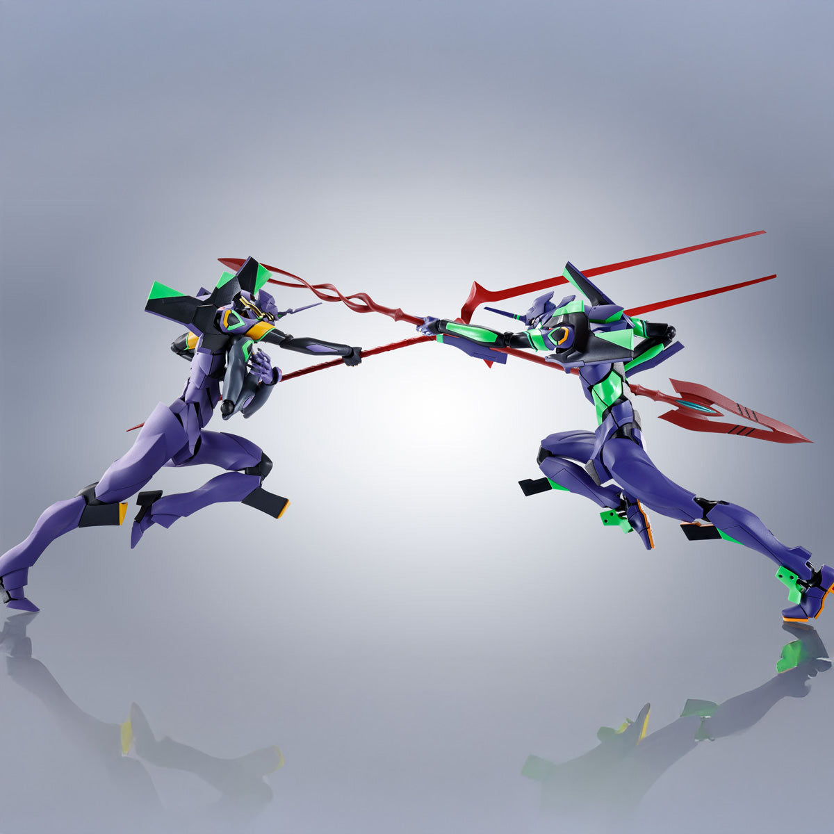 EVANGELION 01 TEST TYPE WITH THE SPEAR OF CASSIUS RENEWAL COLOR EDITION FIGURA 17 CM EVANGELION 3.0+1.0 THRICE UPON A TI