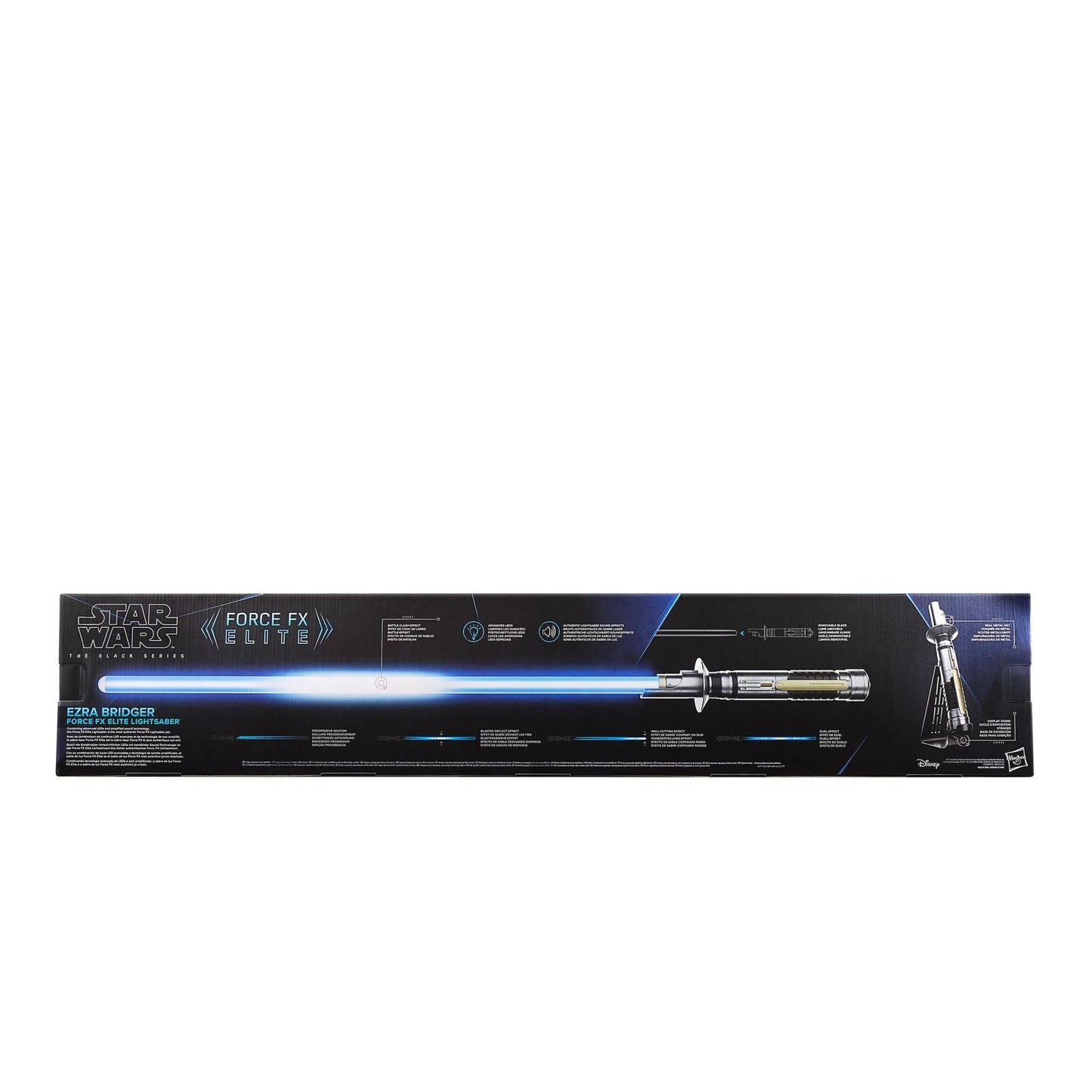 EZRA BRIDGER FORCE FX ELITE SABLE DE LUZ REPLICA STAR WARS: AHSOKA THE BLACK SERIES