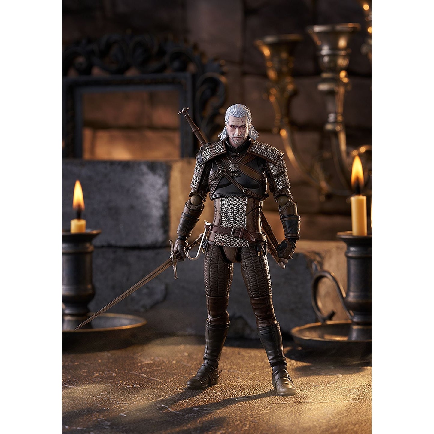 GERALT DE RIVIA FIGURA 16 CM THE WITCHER 3: WILD HUNT FIGMA