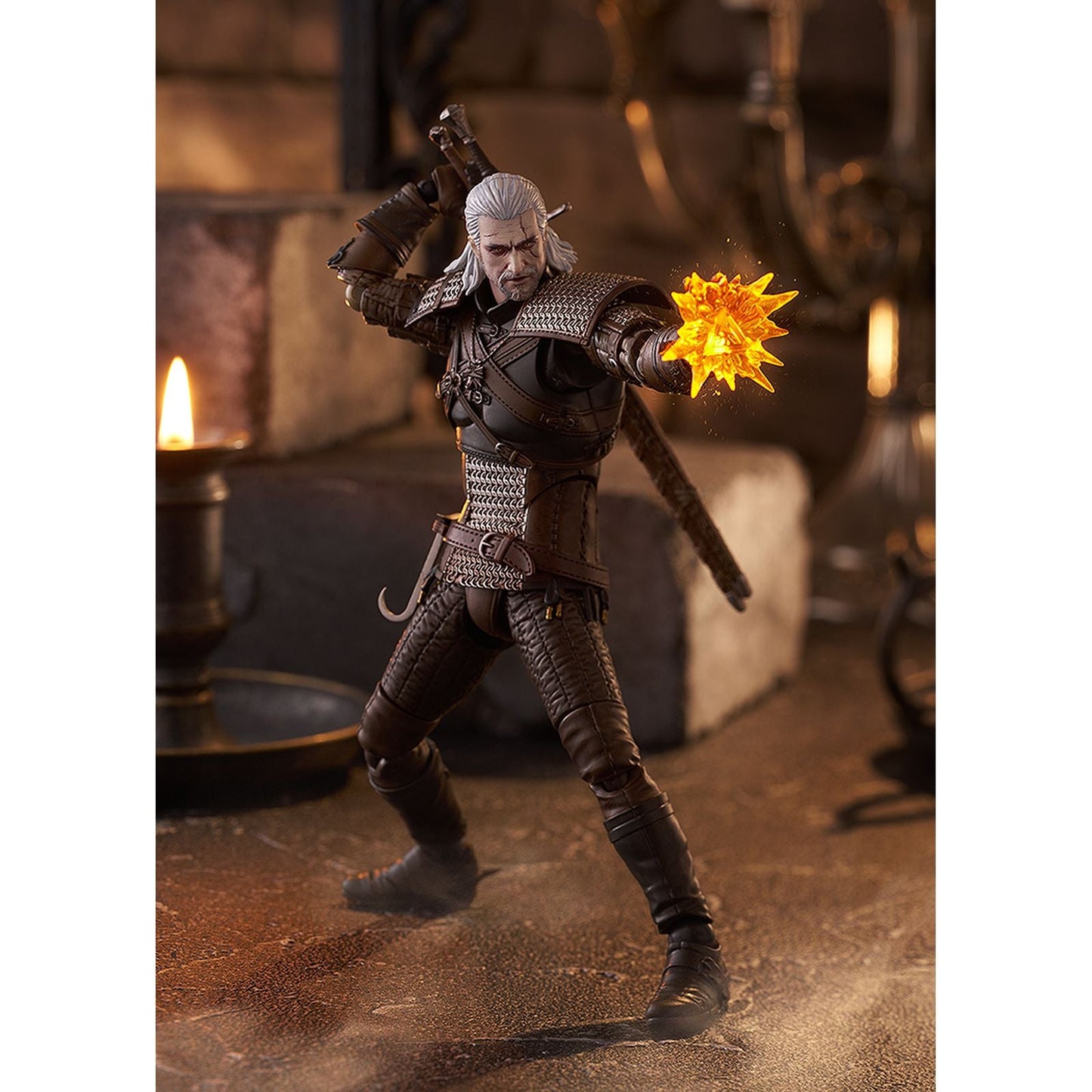 GERALT DE RIVIA FIGURA 16 CM THE WITCHER 3: WILD HUNT FIGMA