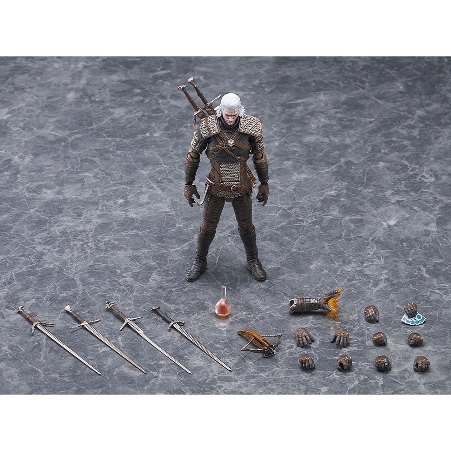 GERALT DE RIVIA FIGURA 16 CM THE WITCHER 3: WILD HUNT FIGMA