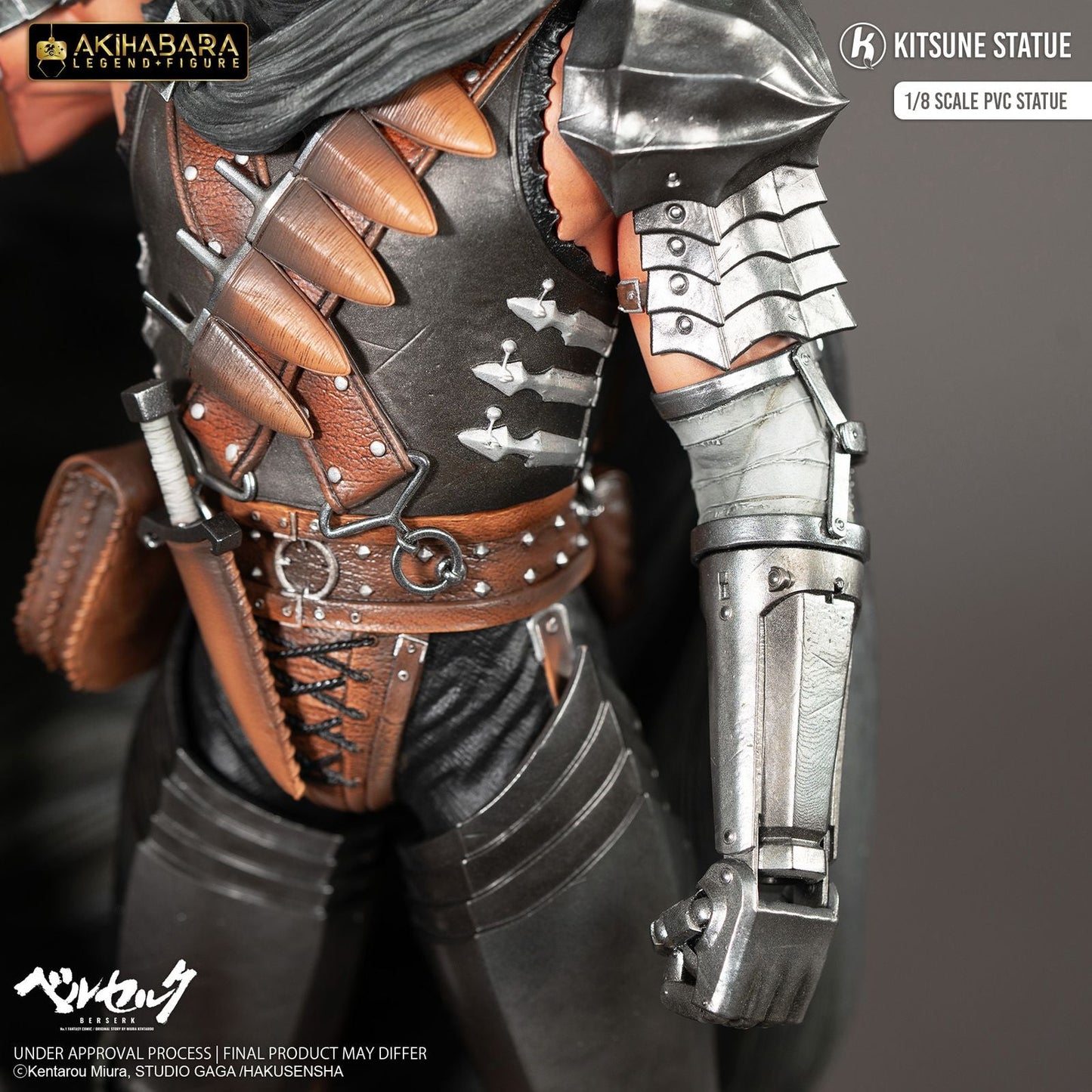 GUTS VERSION 2 ESTATUA 30 CM BERSERK AKIHABARA LEGEND 1/8 SCALE