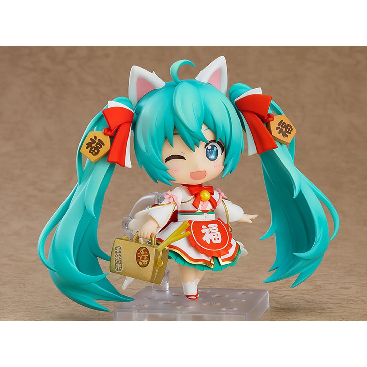 HATSUNE MIKU MANEKI MIKU VERSION FIGURA 10 CM NENDOROID RE-RUN