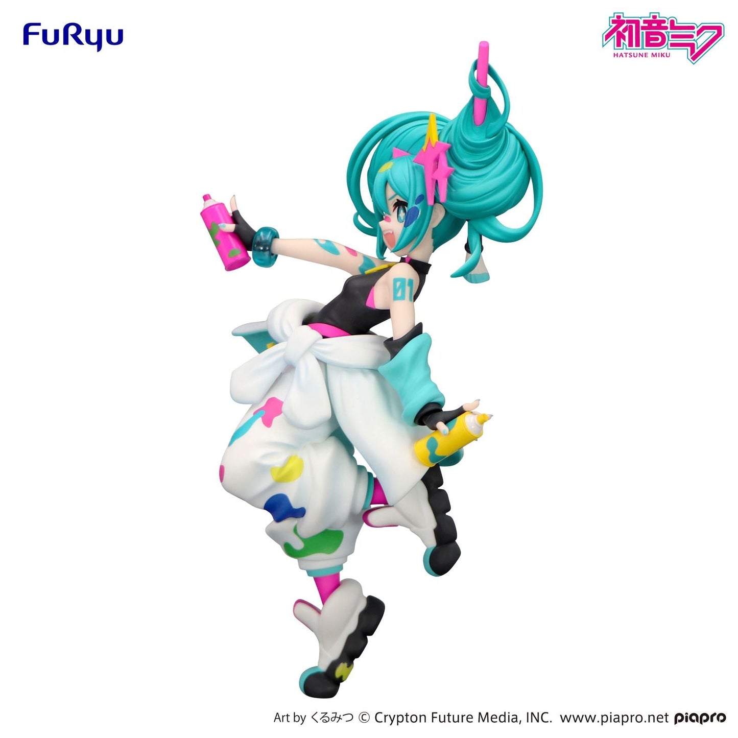 HATSUNE MIKU PAINT GIRL VERSION FIGURA 19 CM TRIO-TRY-IT