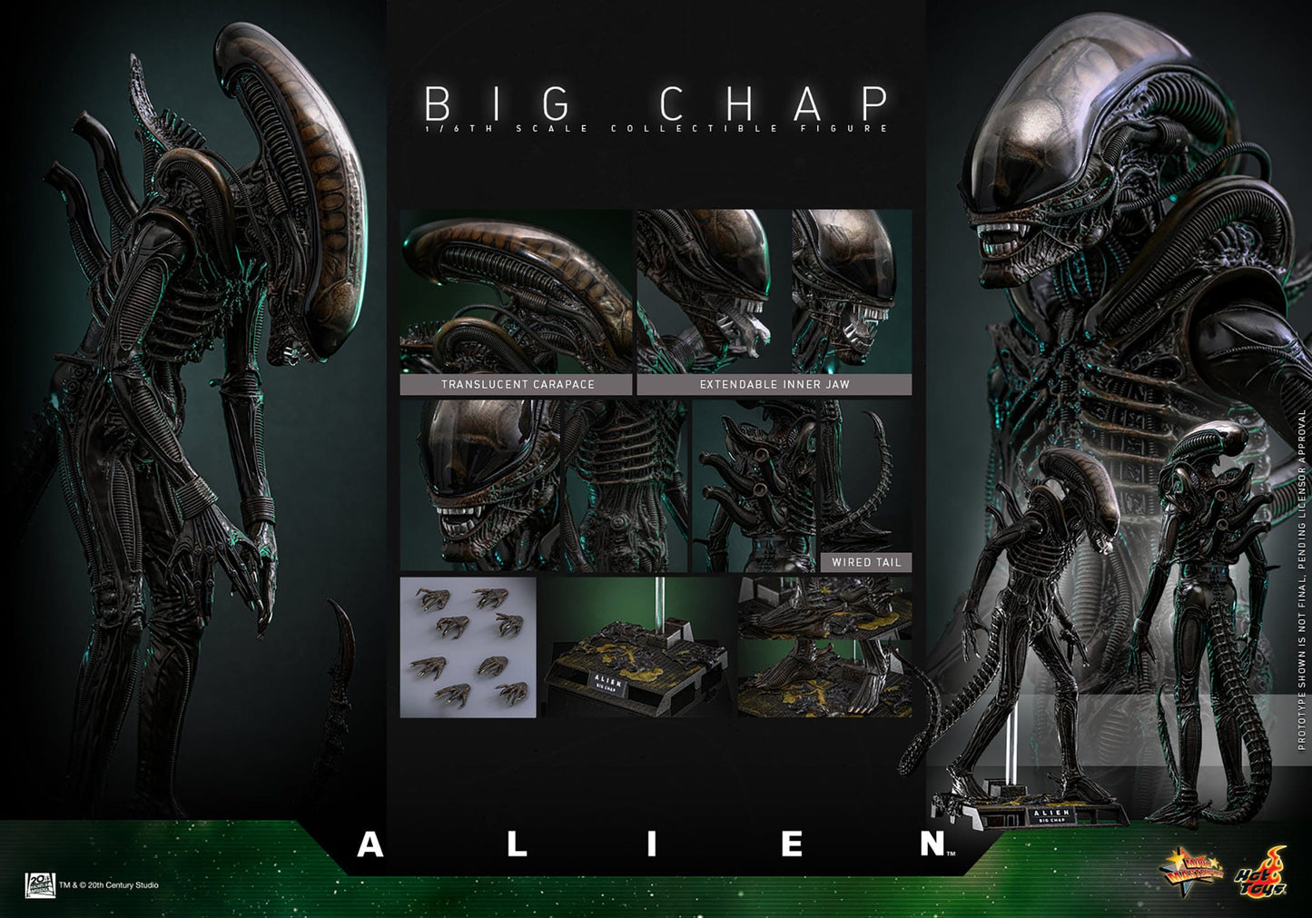 Hot Toys - Alien Movie Masterpiece - Big Chap