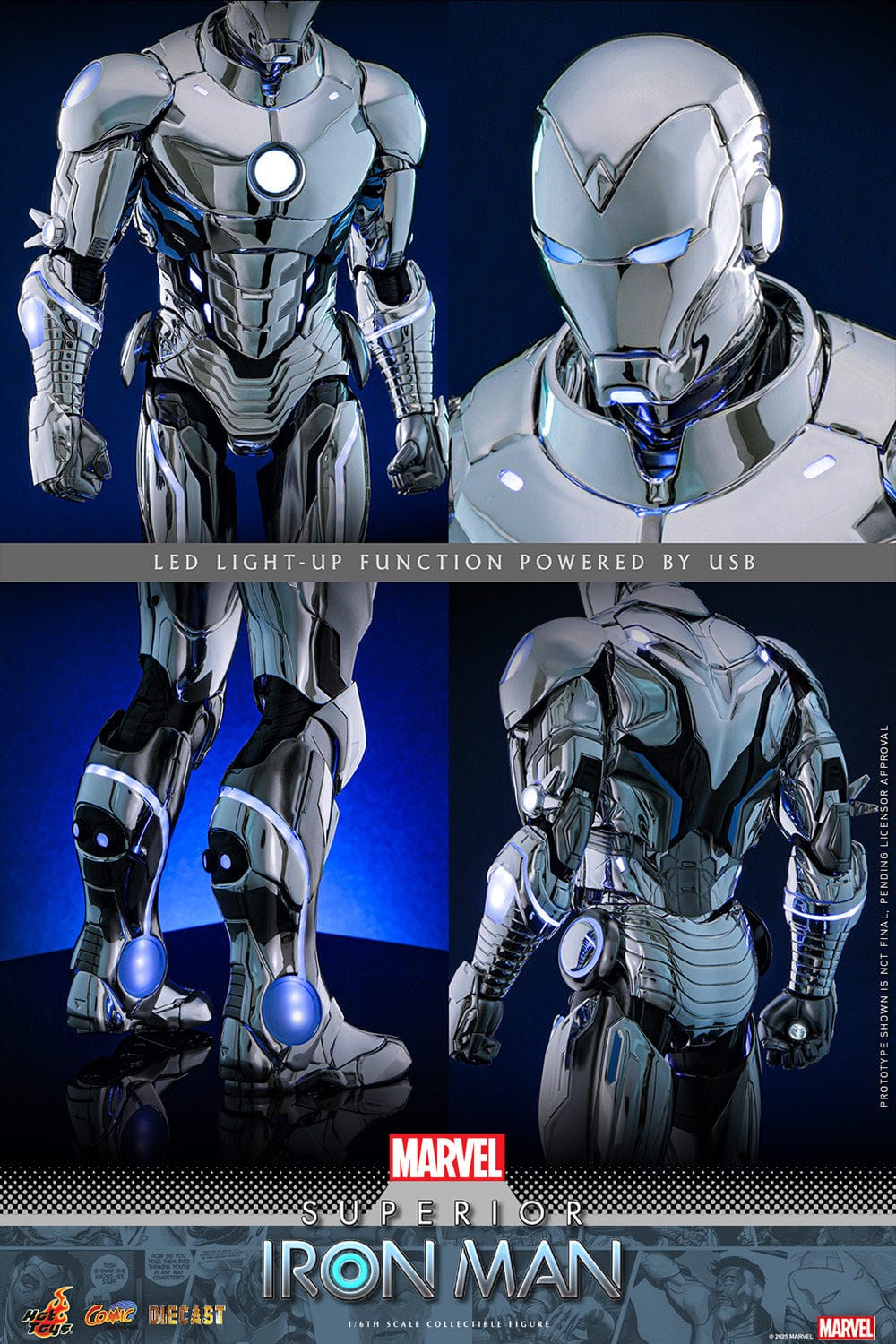 Hot Toys - Comic Masterpiece Diecast - Iron Man