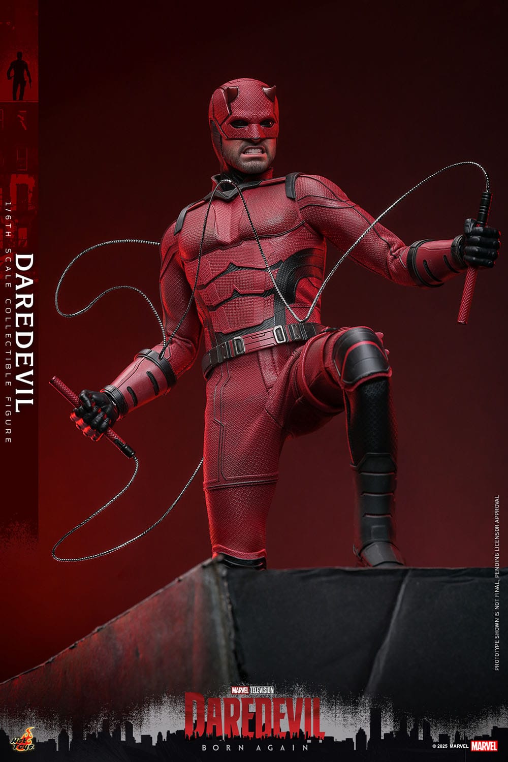 Hot Toys Daredevil: Born Again Figura 1/6 Daredevil 30 cm