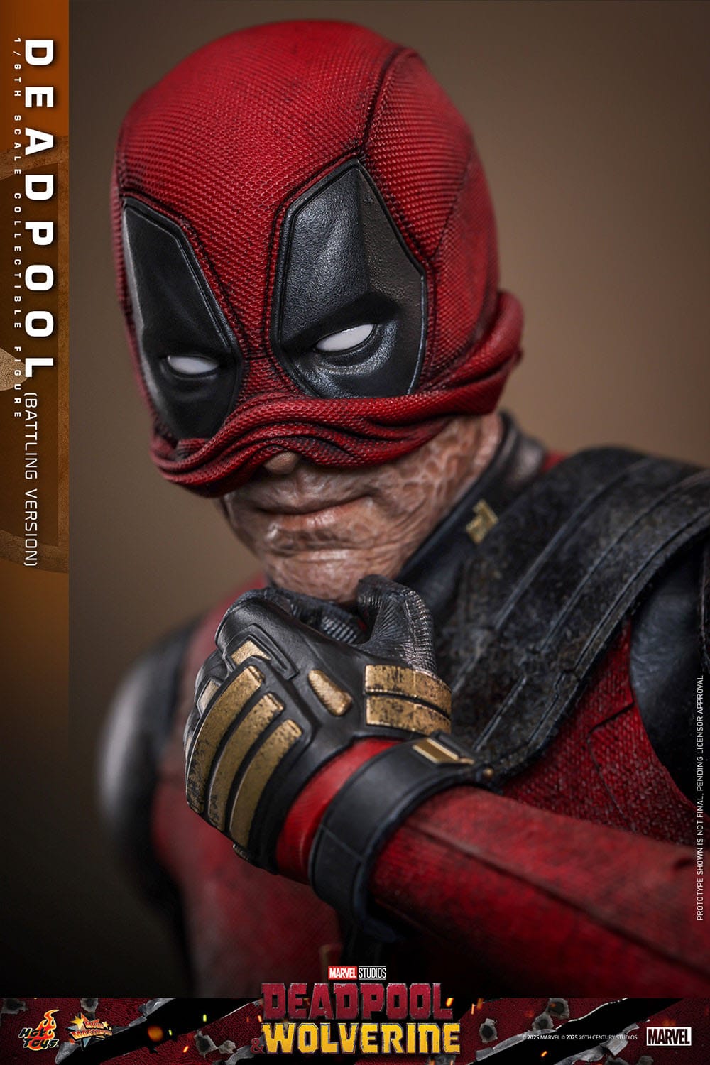 Hot Toys Deadpool & Wolverine Movie Masterpiece 1/6 Deadpool (Battling Version) 31 cm