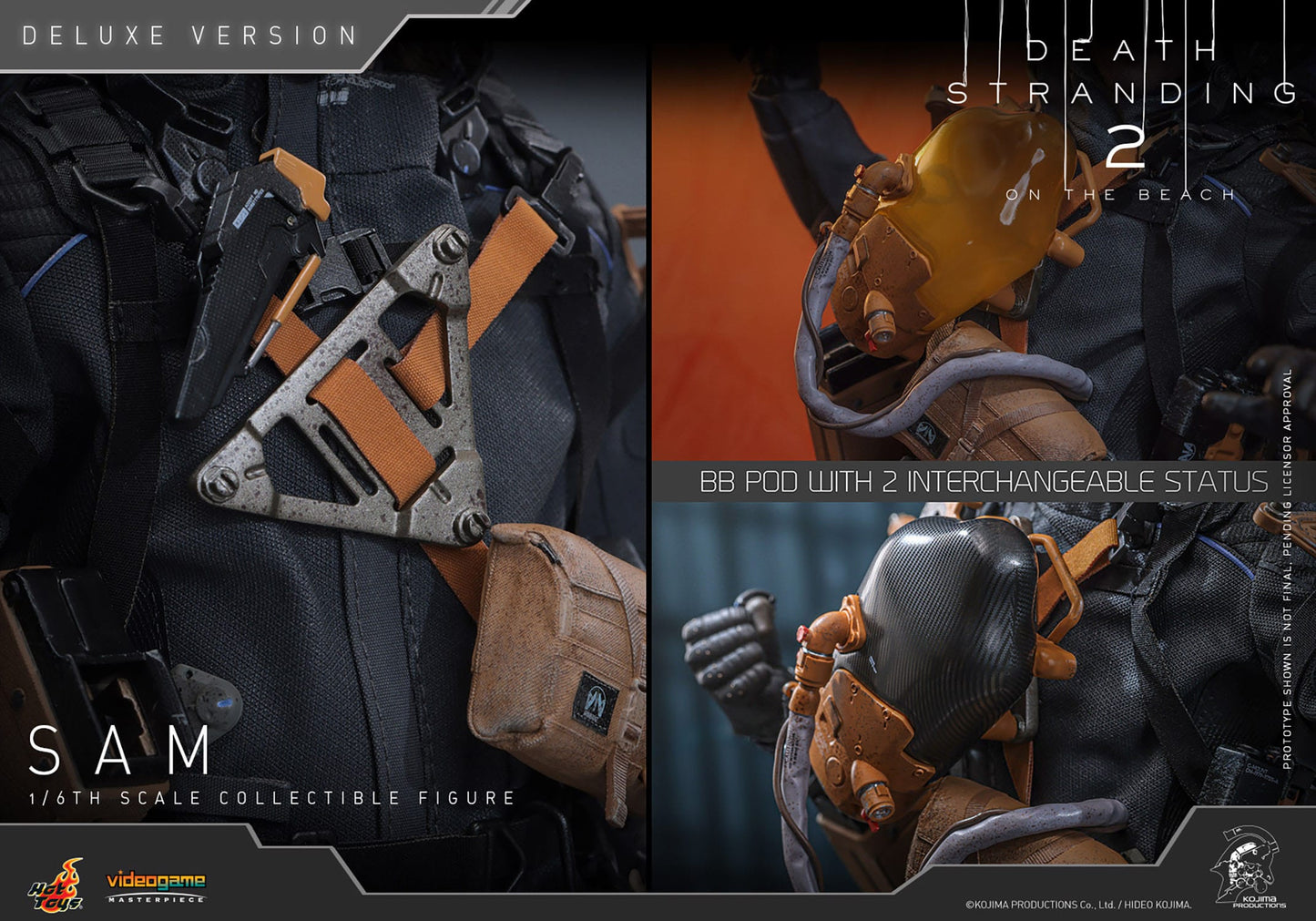 Hot Toys - Death Stranding 2: On the Beach - Sam (Deluxe Version)