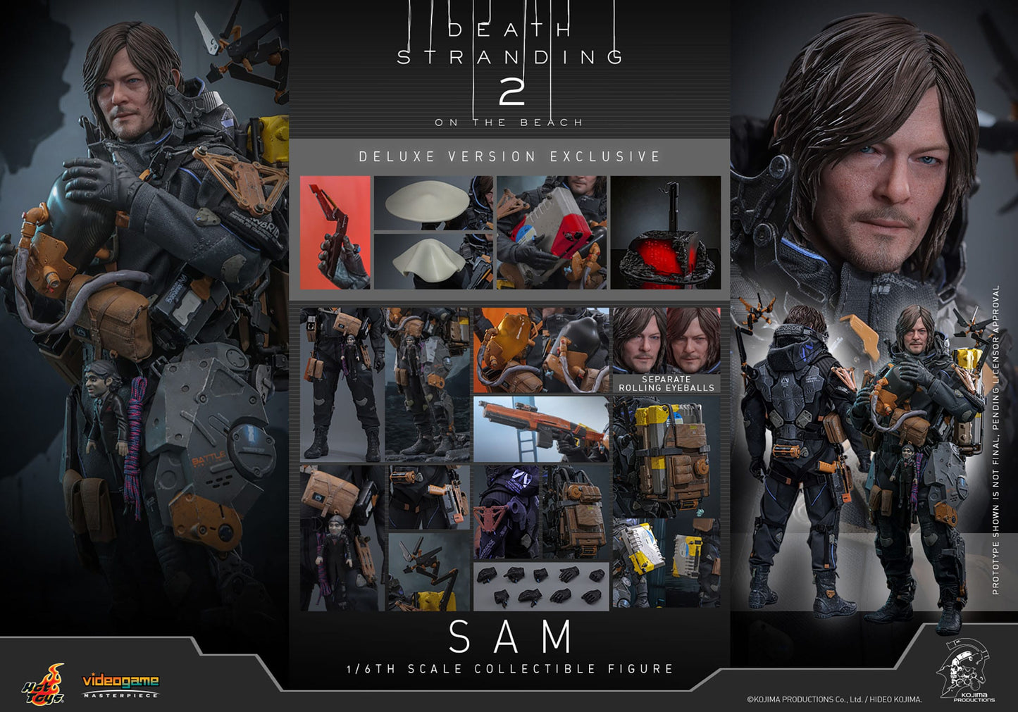 Hot Toys - Death Stranding 2: On the Beach - Sam (Deluxe Version)