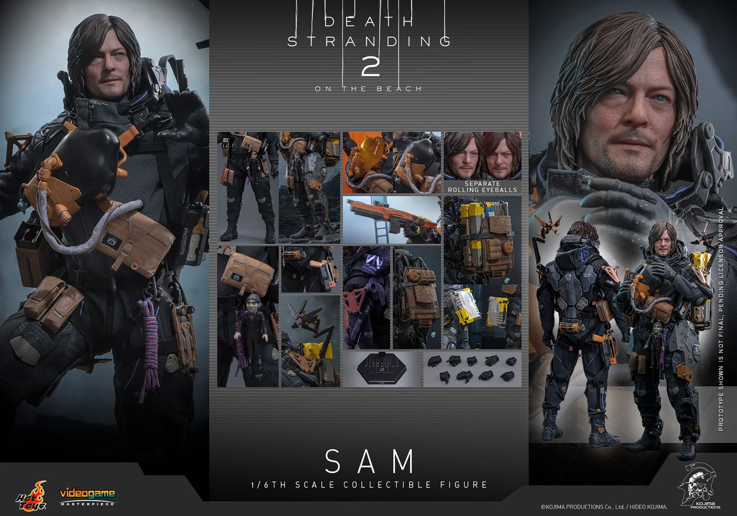 Hot Toys - Death Stranding 2: On the Beach - Sam