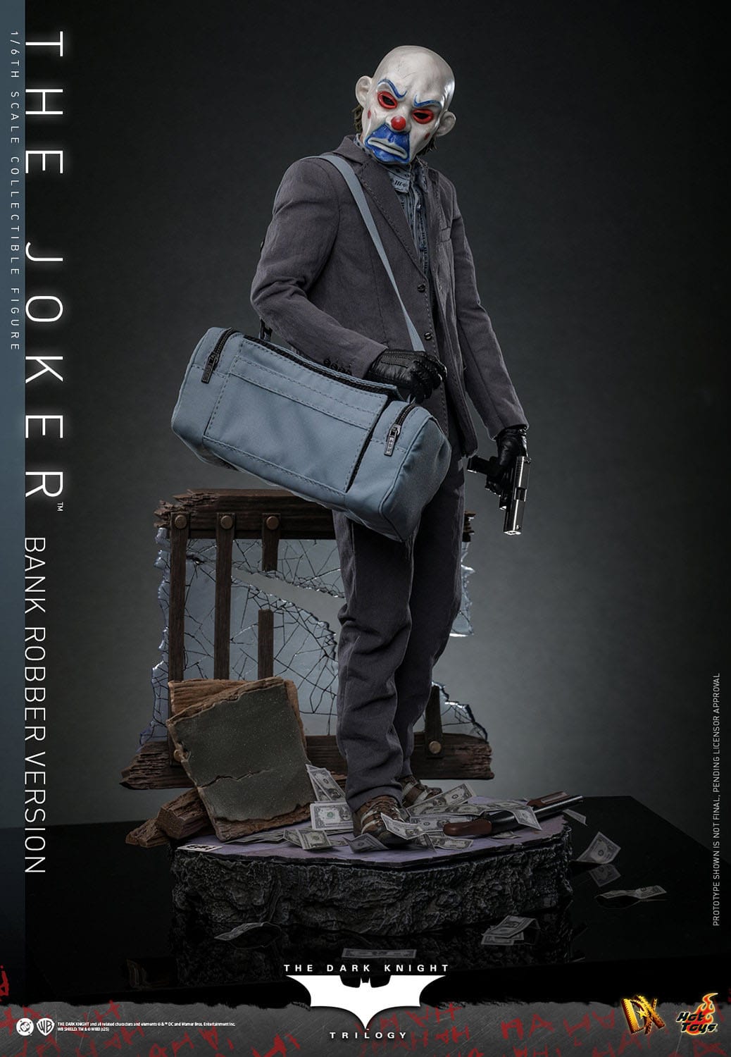 Hot Toys - El Caballero Oscuro - The Joker (Bank Robber Version)