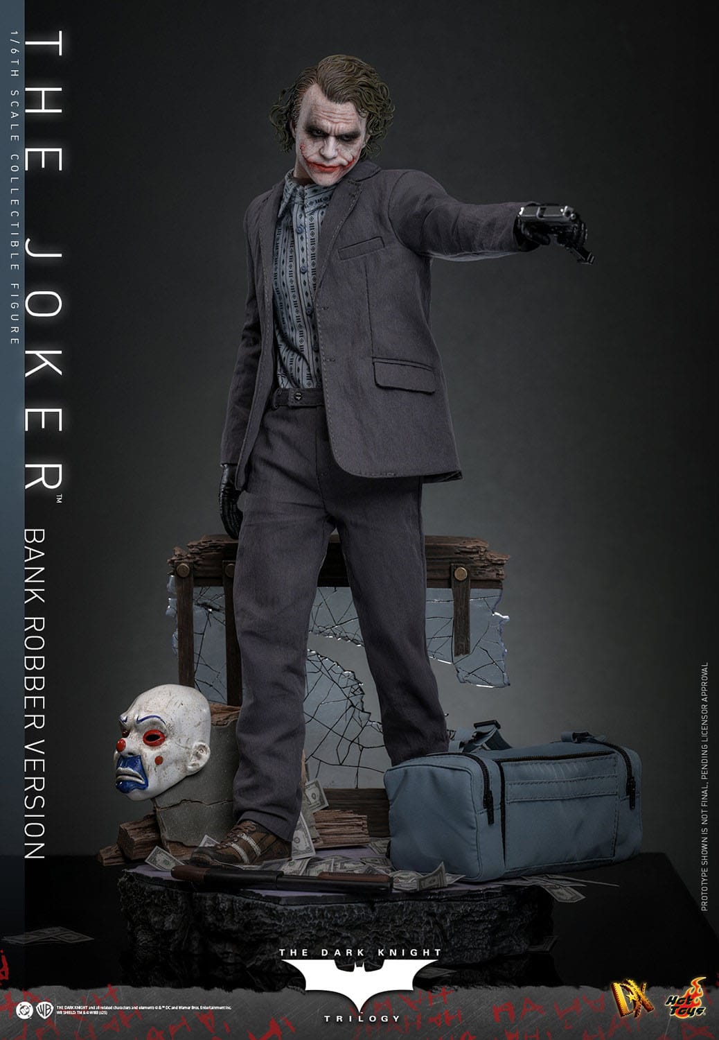 Hot Toys - El Caballero Oscuro - The Joker (Bank Robber Version)