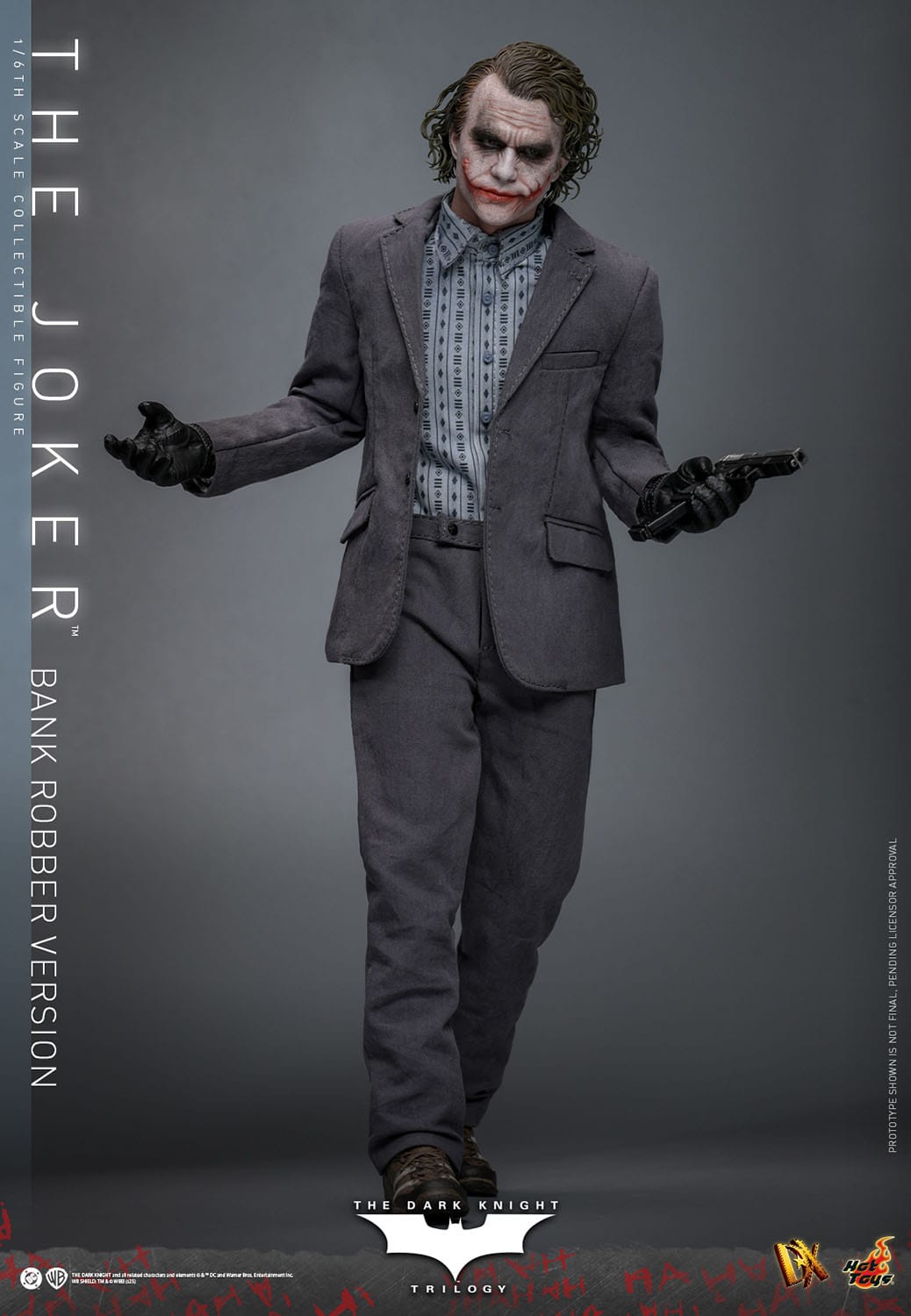 Hot Toys - El Caballero Oscuro - The Joker (Bank Robber Version)