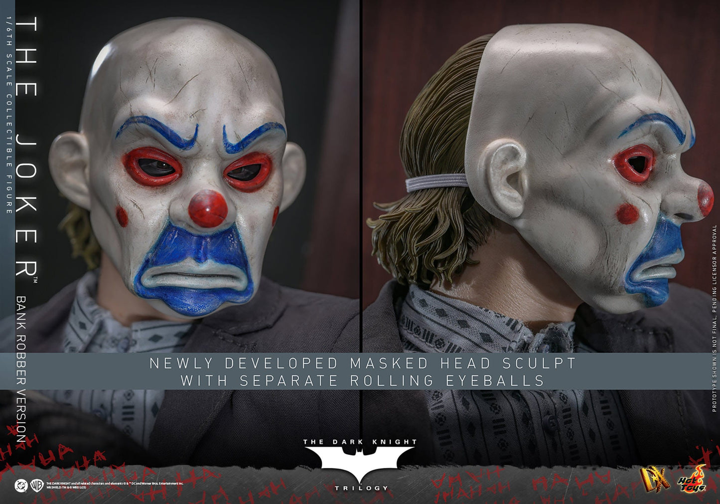 Hot Toys - El Caballero Oscuro - The Joker (Bank Robber Version)