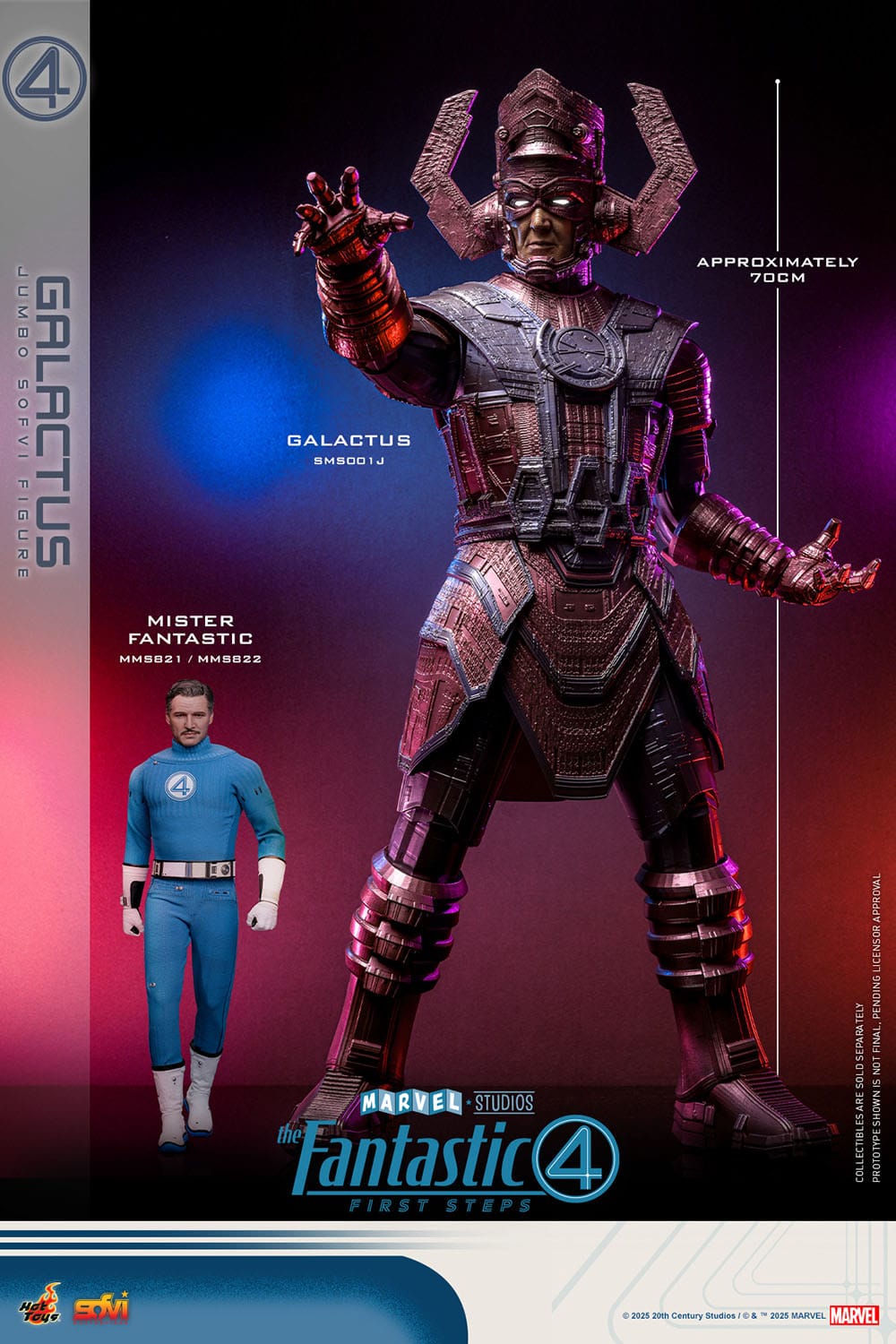 Hot Toys - Los Cuatro Fantásticos Movie Masterpiece - Galactus