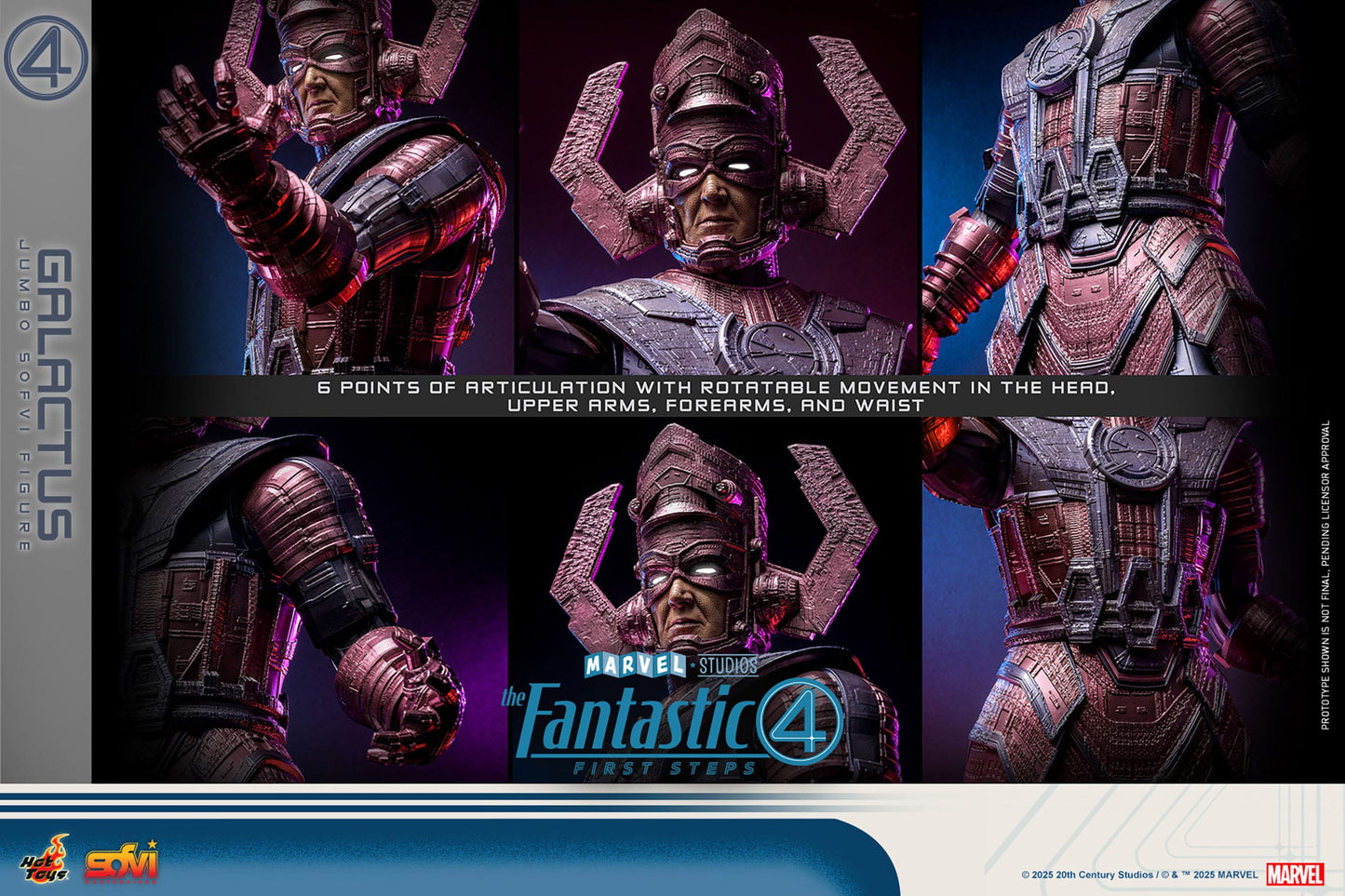 Hot Toys - Los Cuatro Fantásticos Movie Masterpiece - Galactus