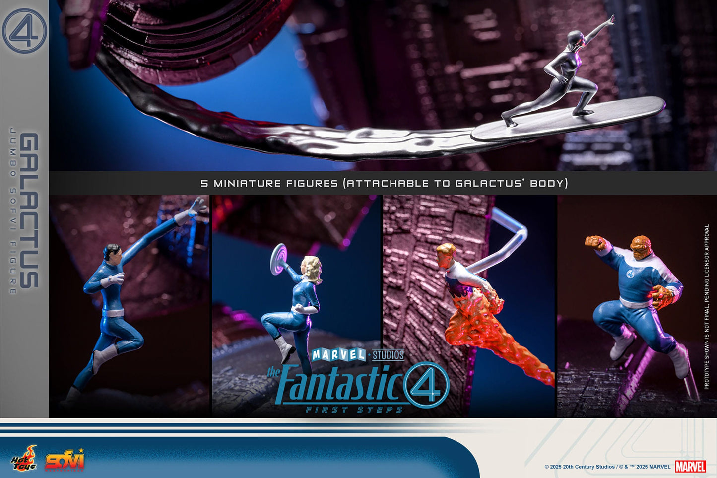Hot Toys - Los Cuatro Fantásticos Movie Masterpiece - Galactus
