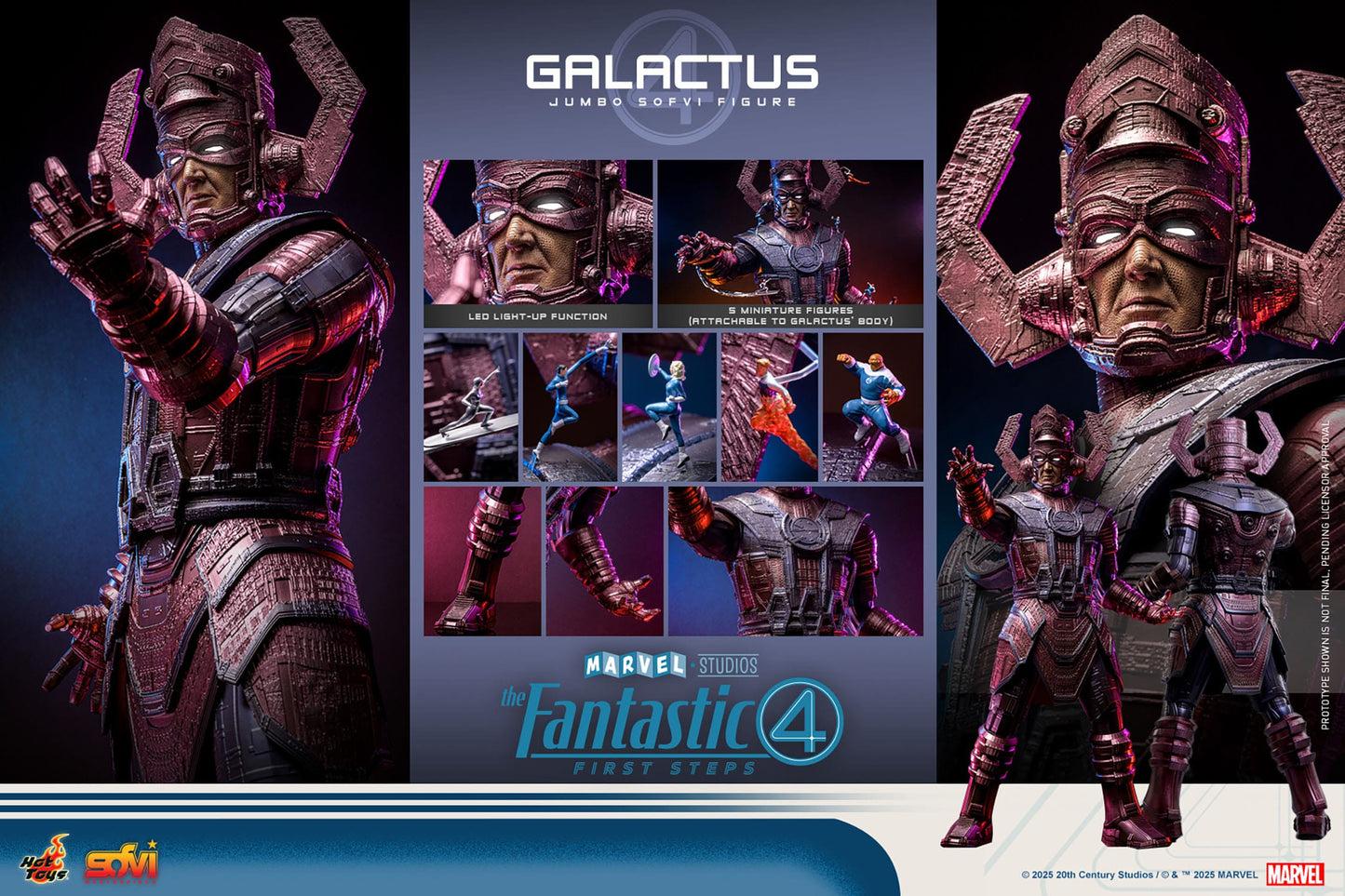 Hot Toys - Los Cuatro Fantásticos Movie Masterpiece - Galactus