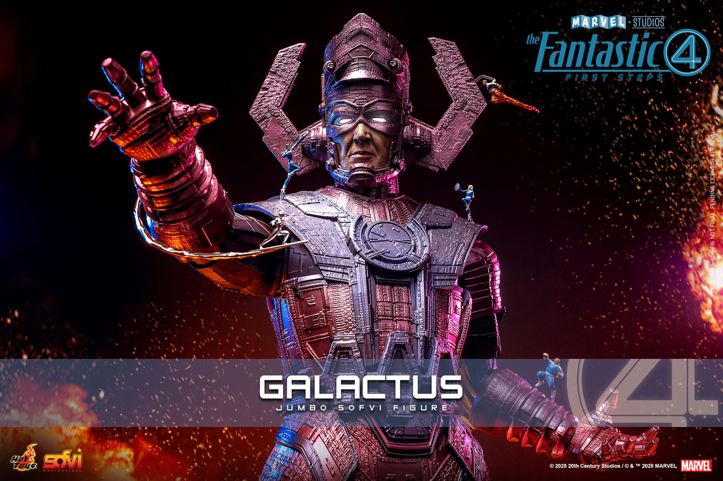 Hot Toys - Los Cuatro Fantásticos Movie Masterpiece - Galactus