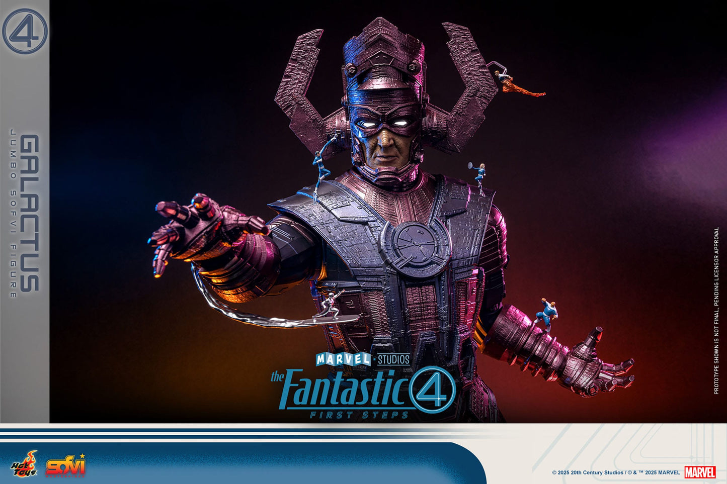 Hot Toys - Los Cuatro Fantásticos Movie Masterpiece - Galactus