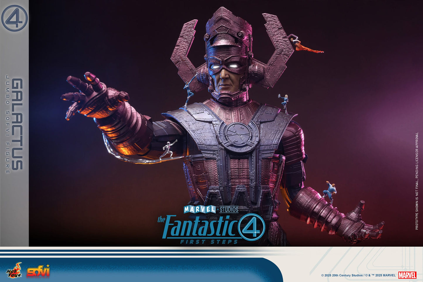 Hot Toys - Los Cuatro Fantásticos Movie Masterpiece - Galactus