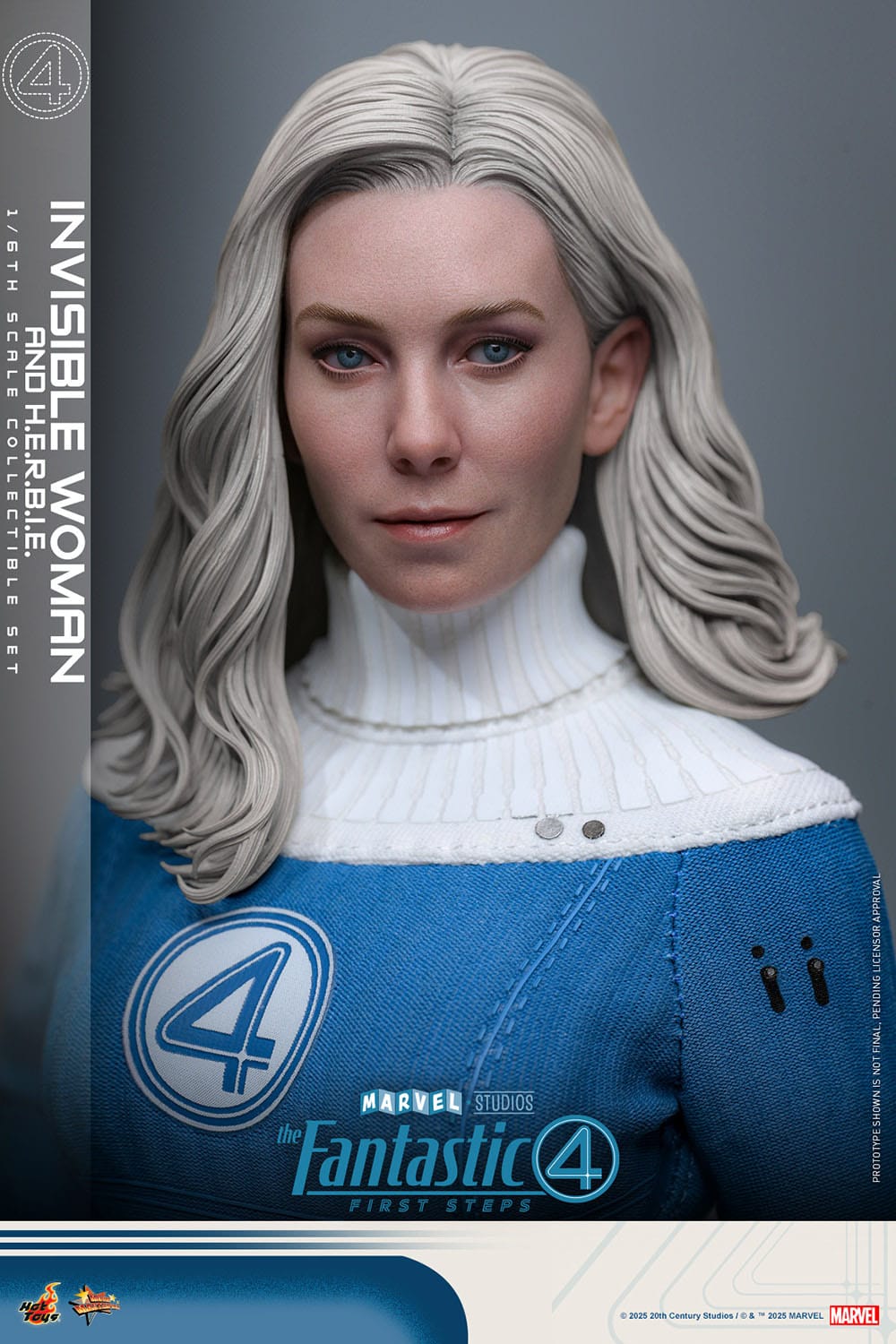 Hot Toys - Los Cuatro Fantásticos Movie Masterpiece - Invisible Woman & H.E.R.B.I.E.