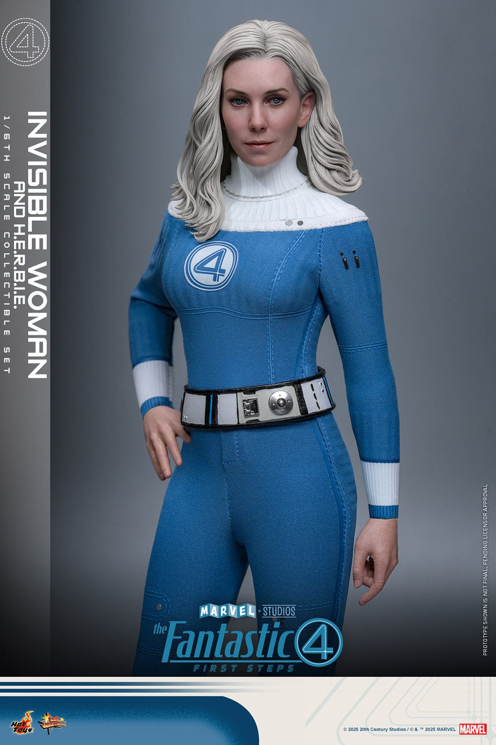 Hot Toys - Los Cuatro Fantásticos Movie Masterpiece - Invisible Woman & H.E.R.B.I.E.