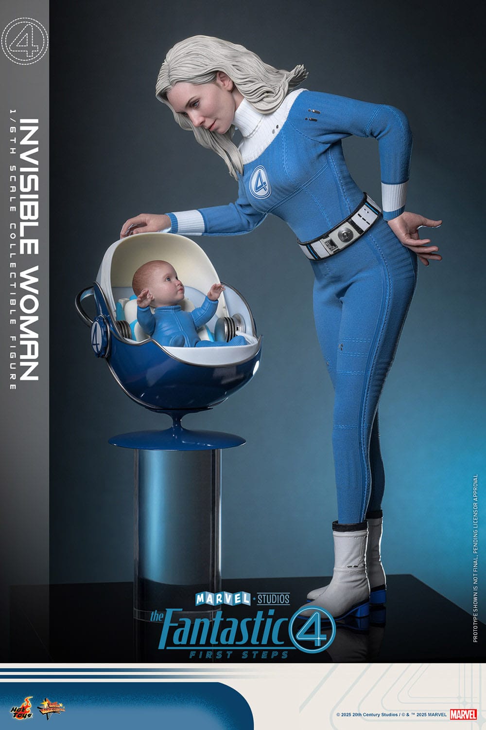 Hot Toys - Los Cuatro Fantásticos Movie Masterpiece - Invisible Woman