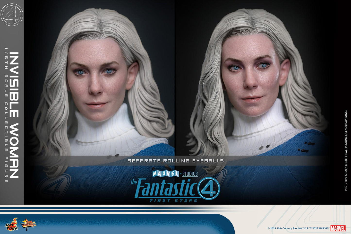 Hot Toys - Los Cuatro Fantásticos Movie Masterpiece - Invisible Woman