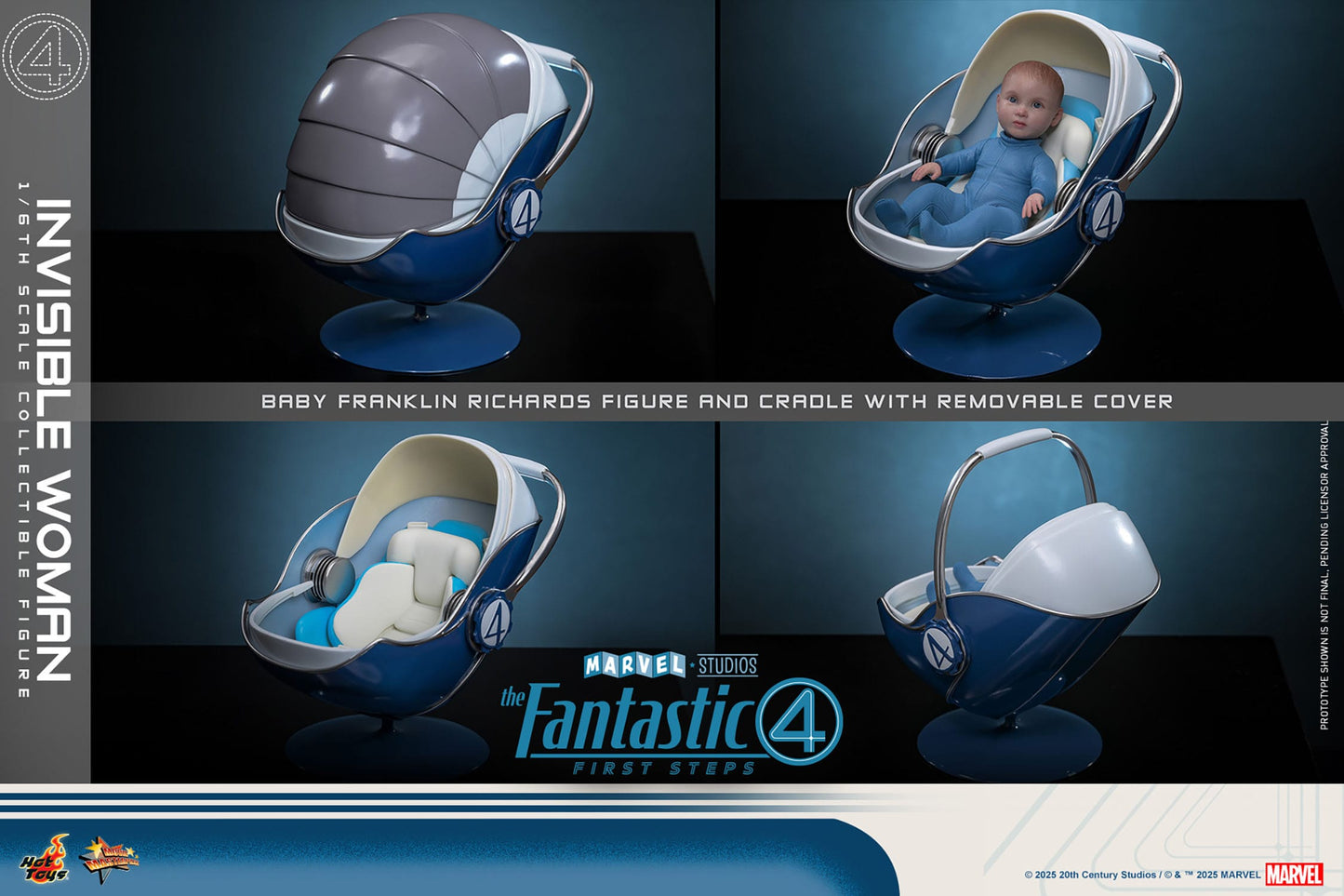 Hot Toys - Los Cuatro Fantásticos Movie Masterpiece - Invisible Woman