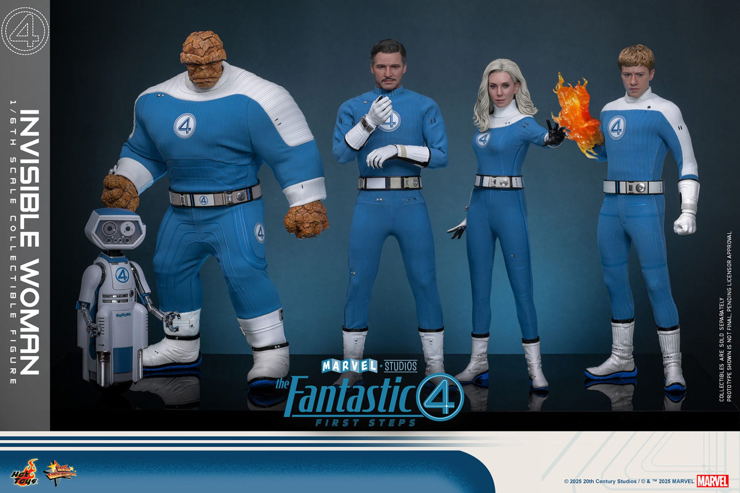 Hot Toys - Los Cuatro Fantásticos Movie Masterpiece - Invisible Woman
